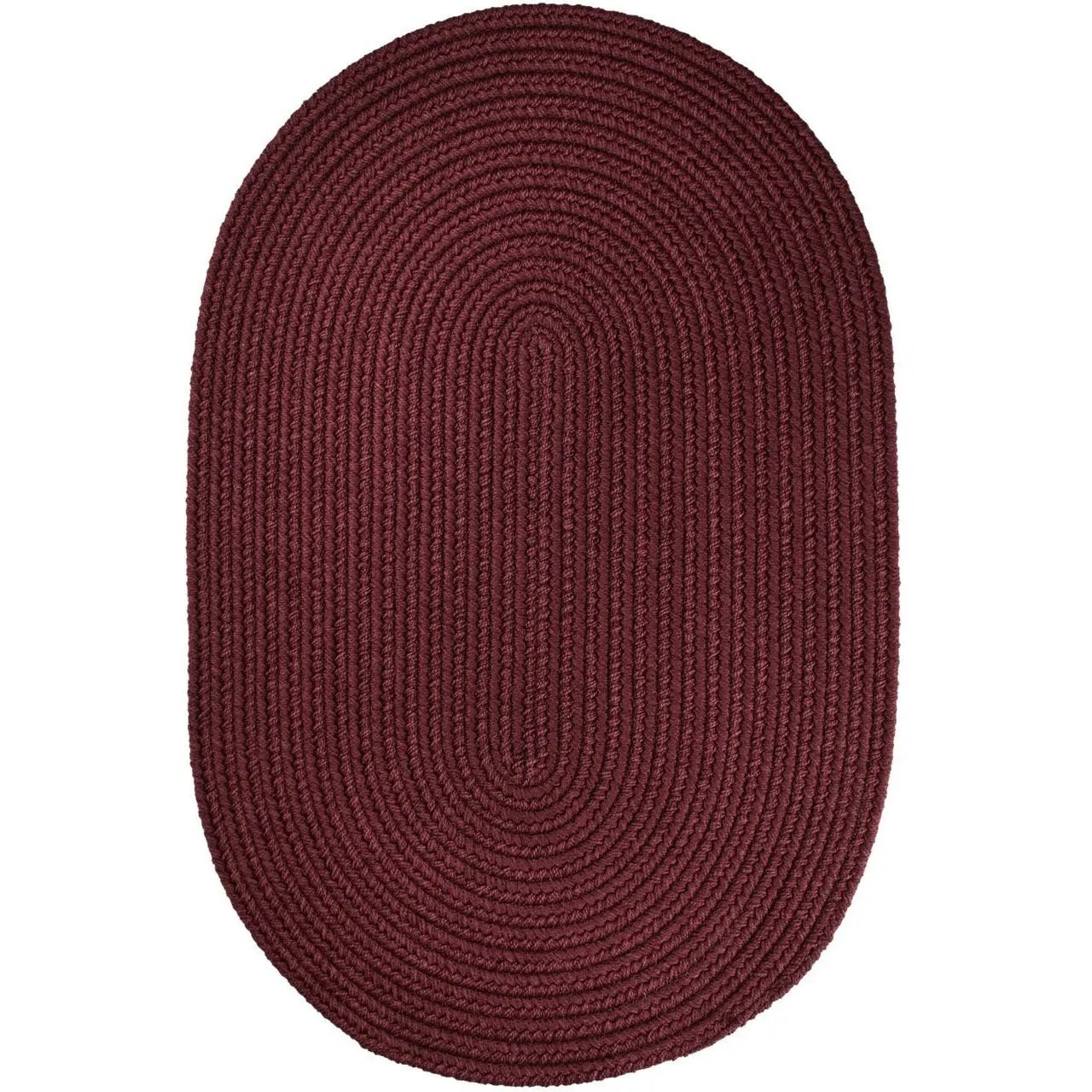 Rhody Rug Madeira Indoor/ Outdoor Braided Rounded Area Rug