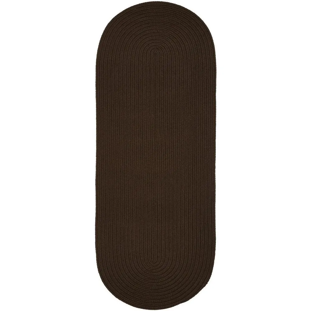 Rhody Rug Madeira Indoor/ Outdoor Braided Rounded Area Rug
