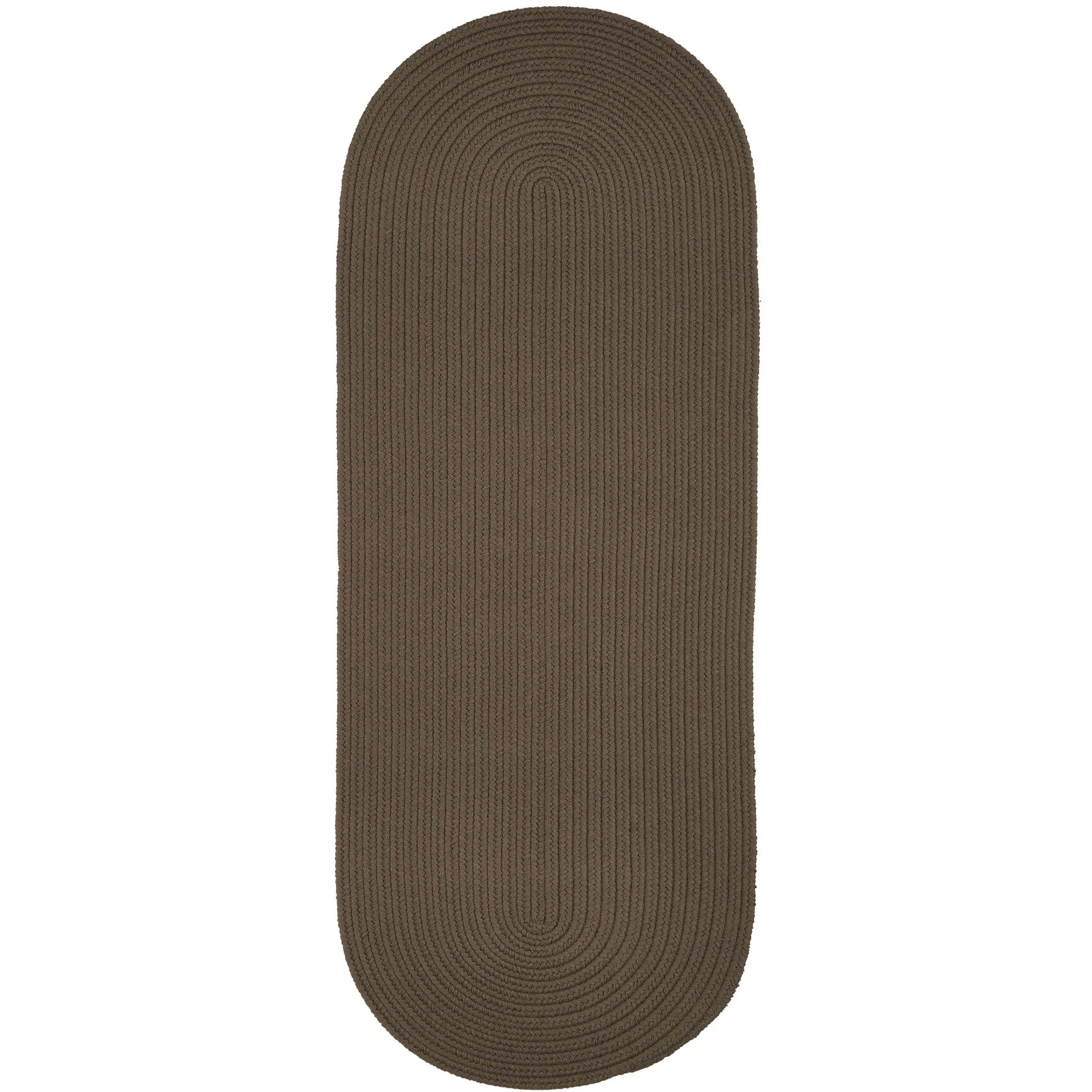 Rhody Rug Madeira Indoor/ Outdoor Braided Rounded Area Rug