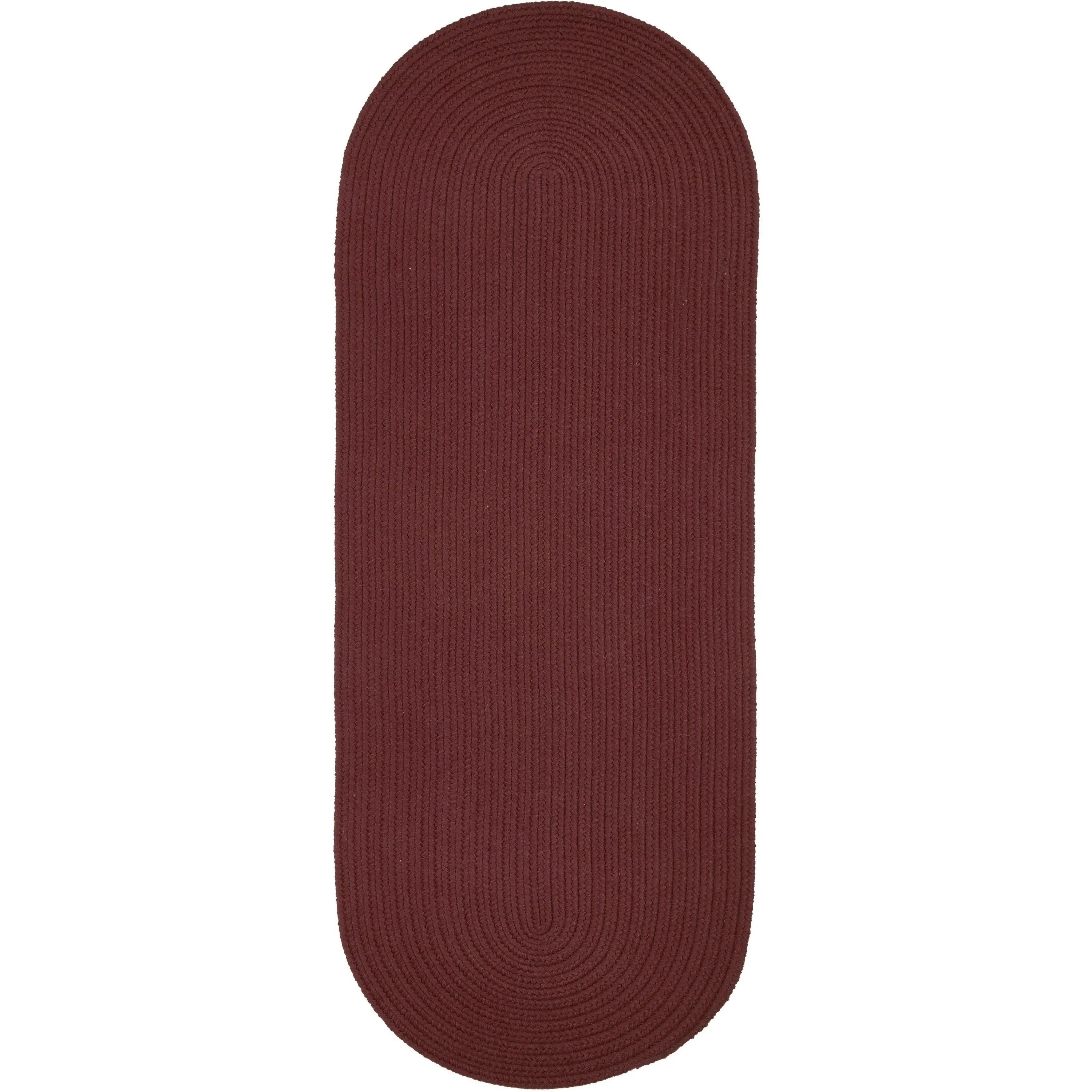 Rhody Rug Madeira Indoor/ Outdoor Braided Rounded Area Rug