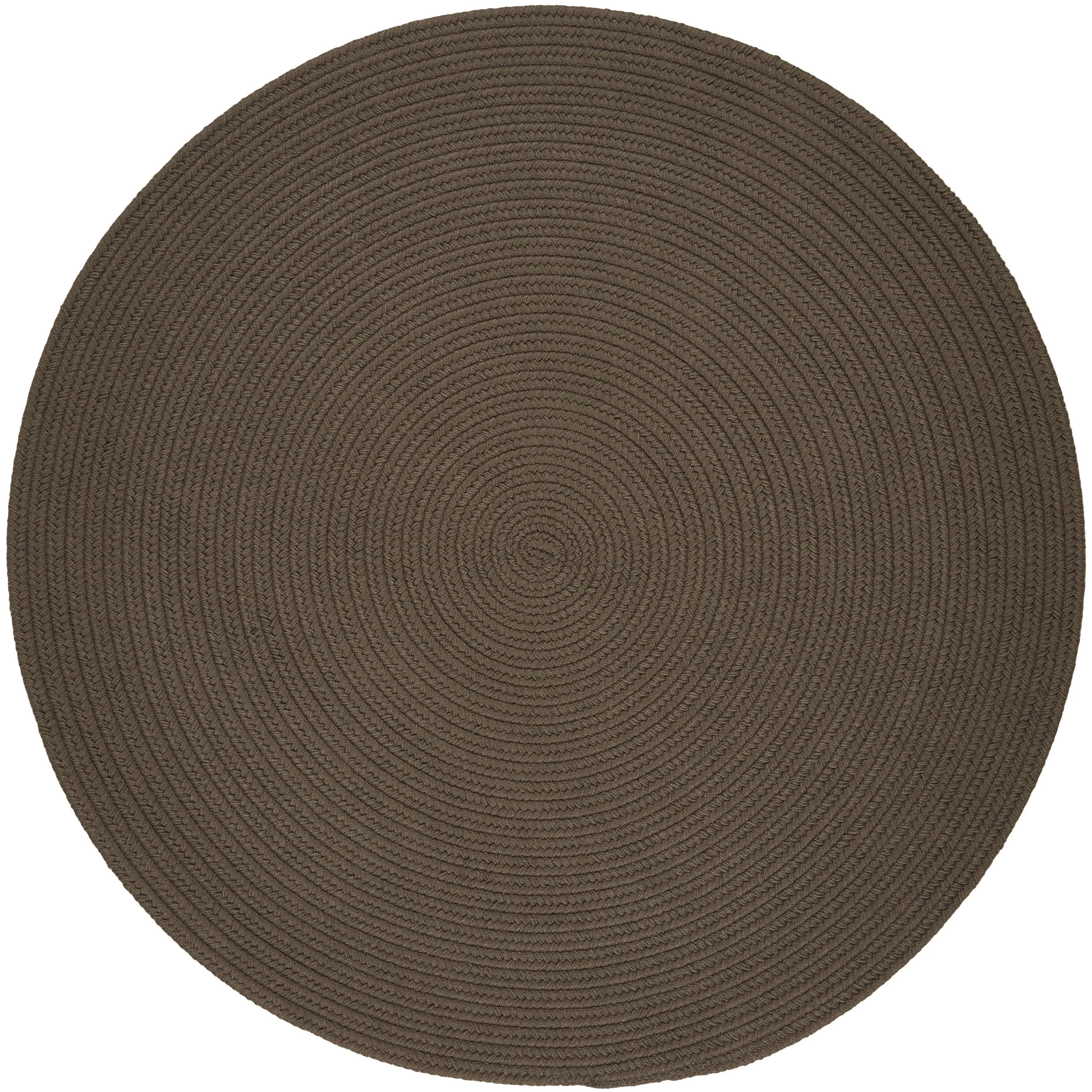 Rhody Rug Madeira Indoor/ Outdoor Braided Rounded Area Rug