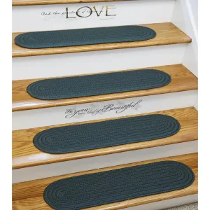 Rhody Rug Madeira Indoor/ Outdoor Braided Rounded Area Rug