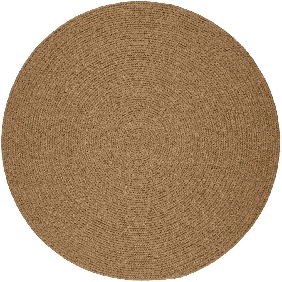 Rhody Rug Madeira Indoor/ Outdoor Braided Rounded Area Rug
