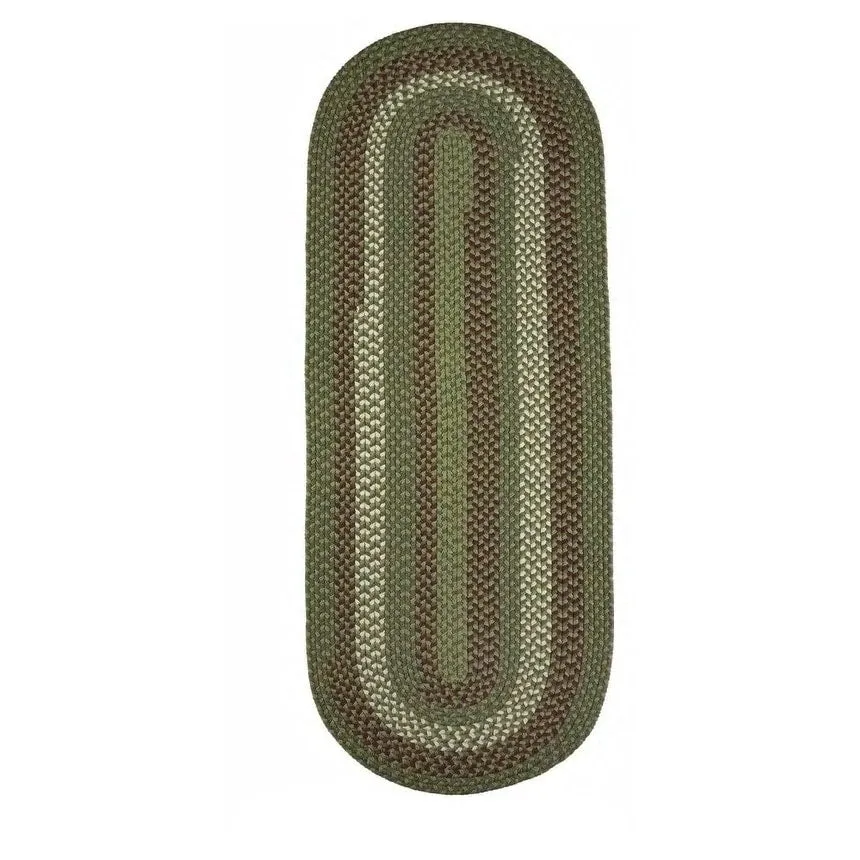 Rhody Rug Mission Hill Indoor/Outdoor Braided Area Rug