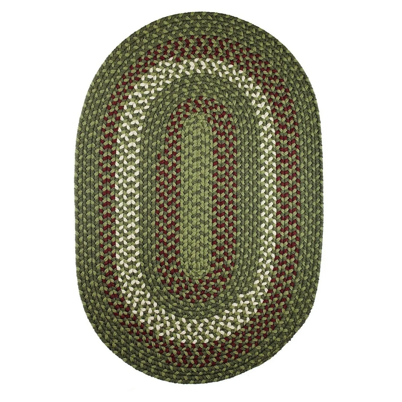 Rhody Rug Mission Hill Indoor/Outdoor Braided Area Rug