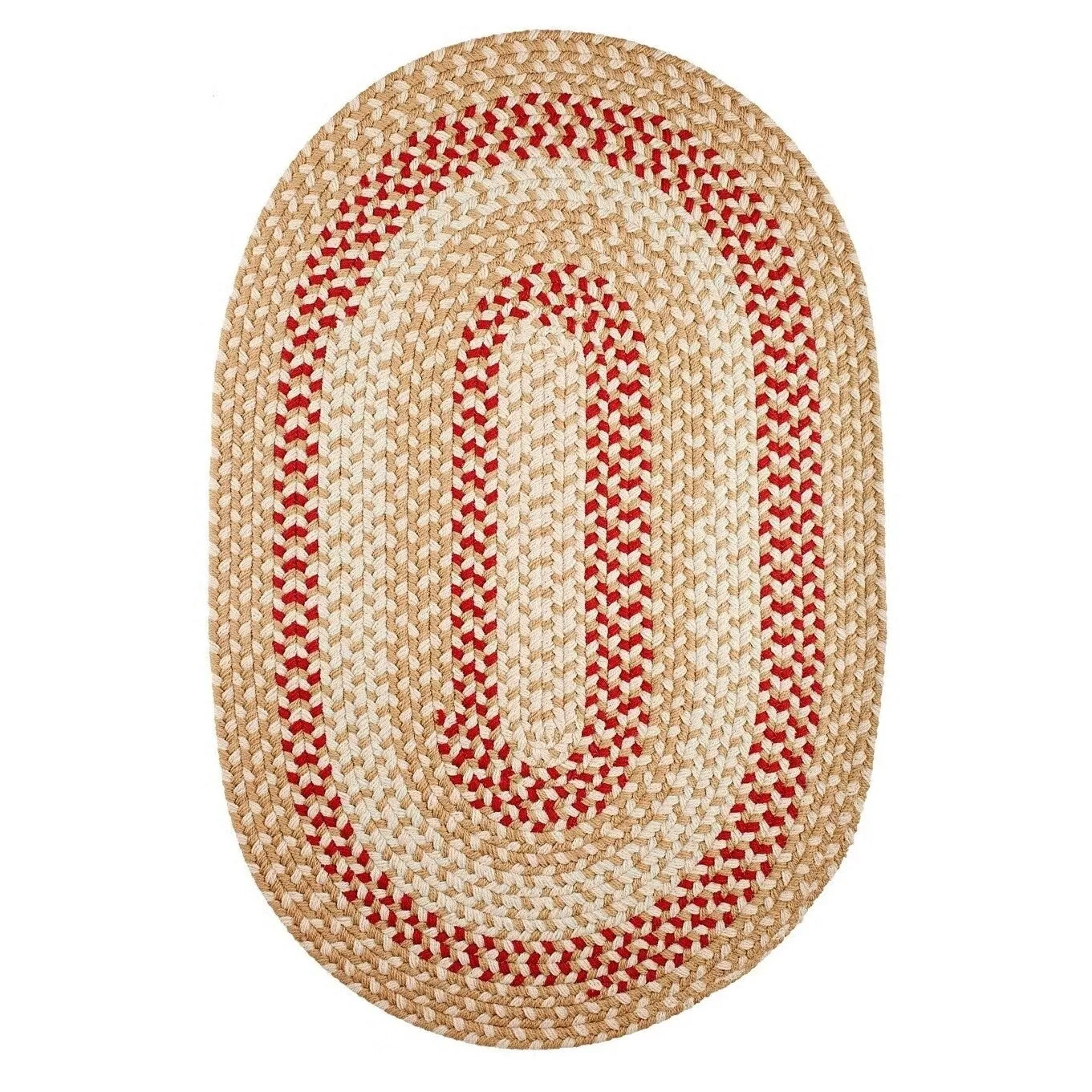 Rhody Rug Mission Hill Indoor/Outdoor Braided Area Rug