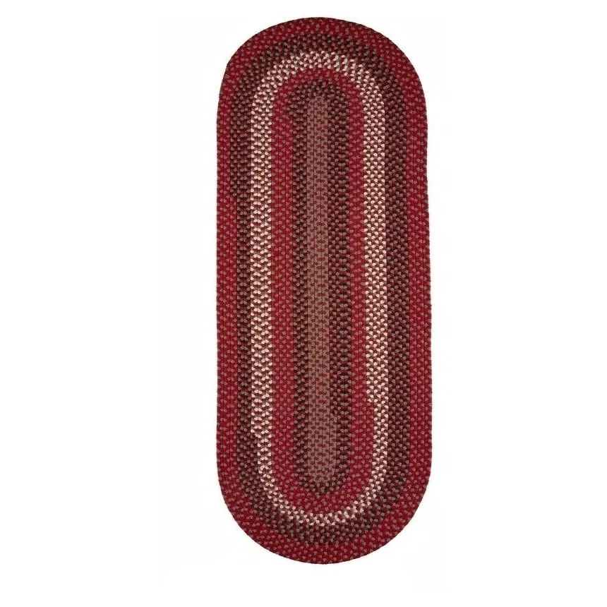 Rhody Rug Mission Hill Indoor/Outdoor Braided Area Rug