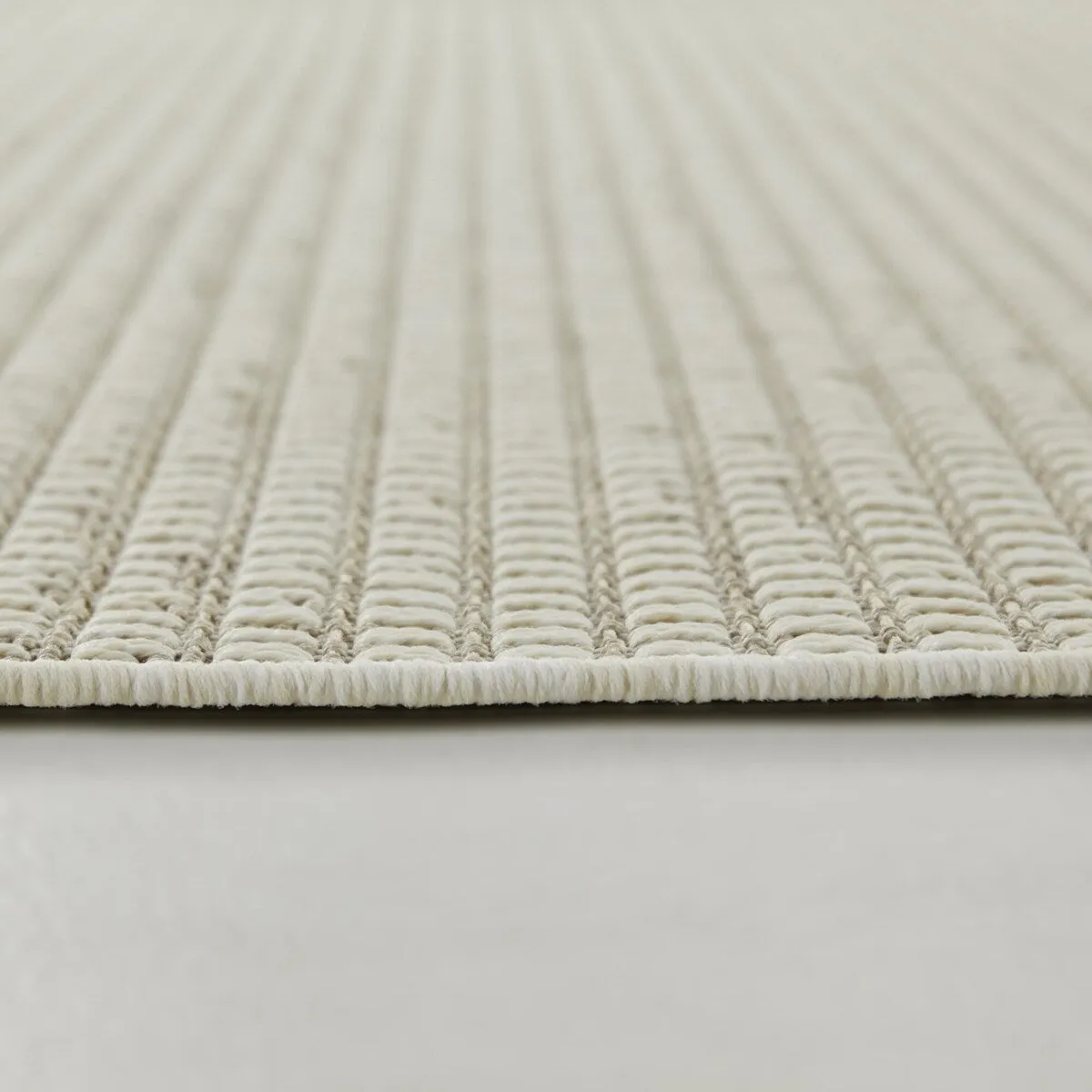 Rosei Casual Textured Checkered Indoor/ Outdoor Area Rug