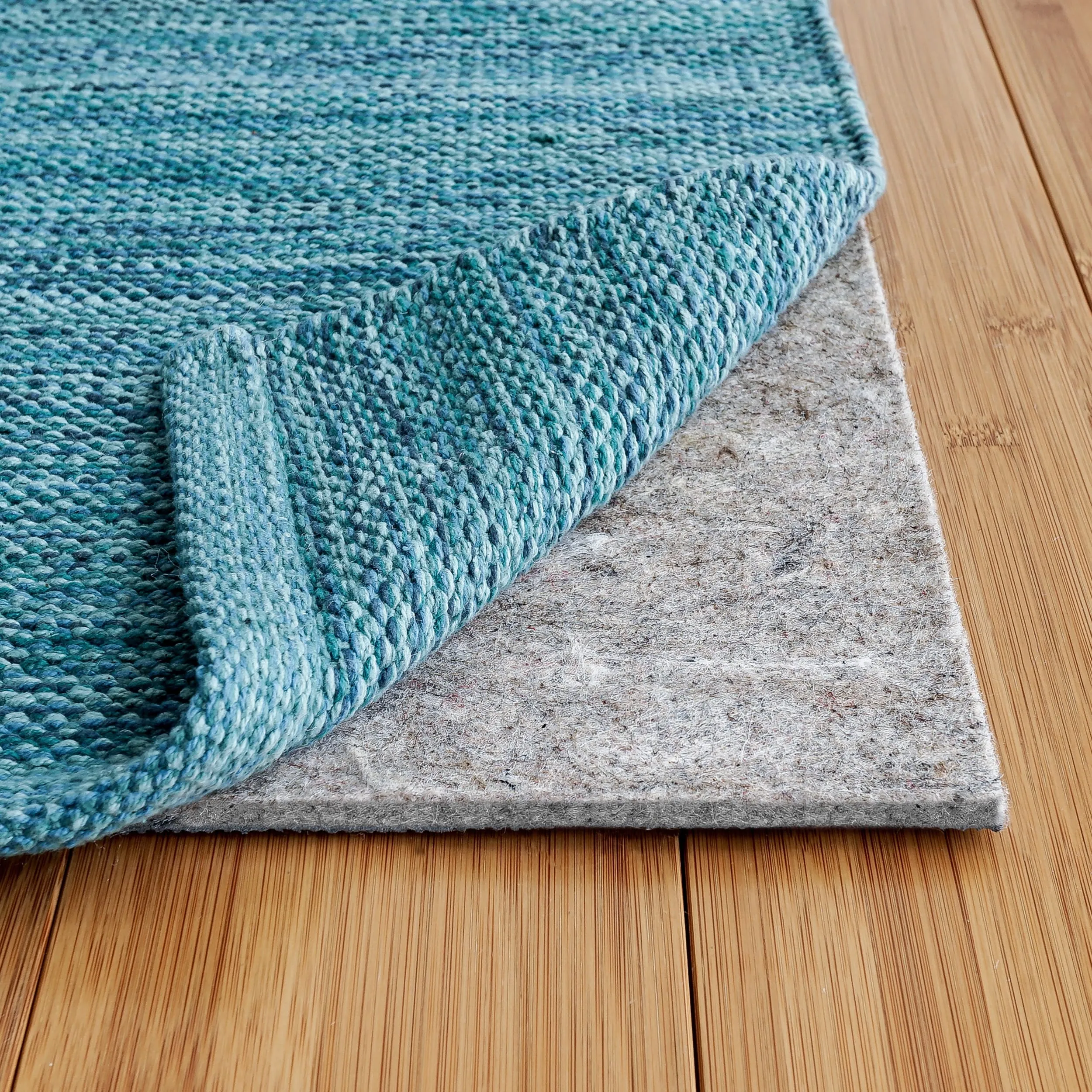 RugPadUSA Felt/ Rubber 0.25-inch Rug Pad - Gray