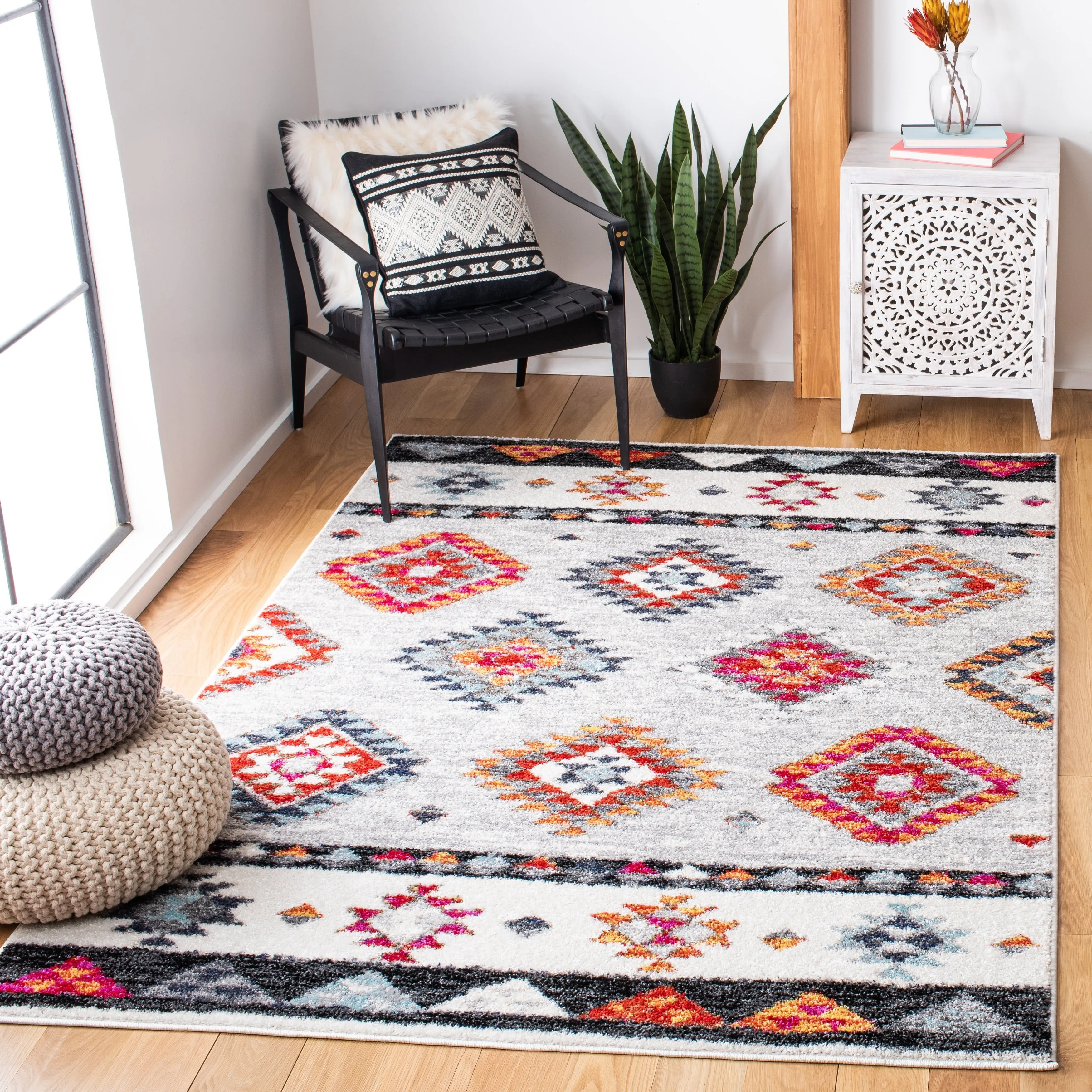 SAFAVIEH Adirondack Jonne Moroccan Boho Rug