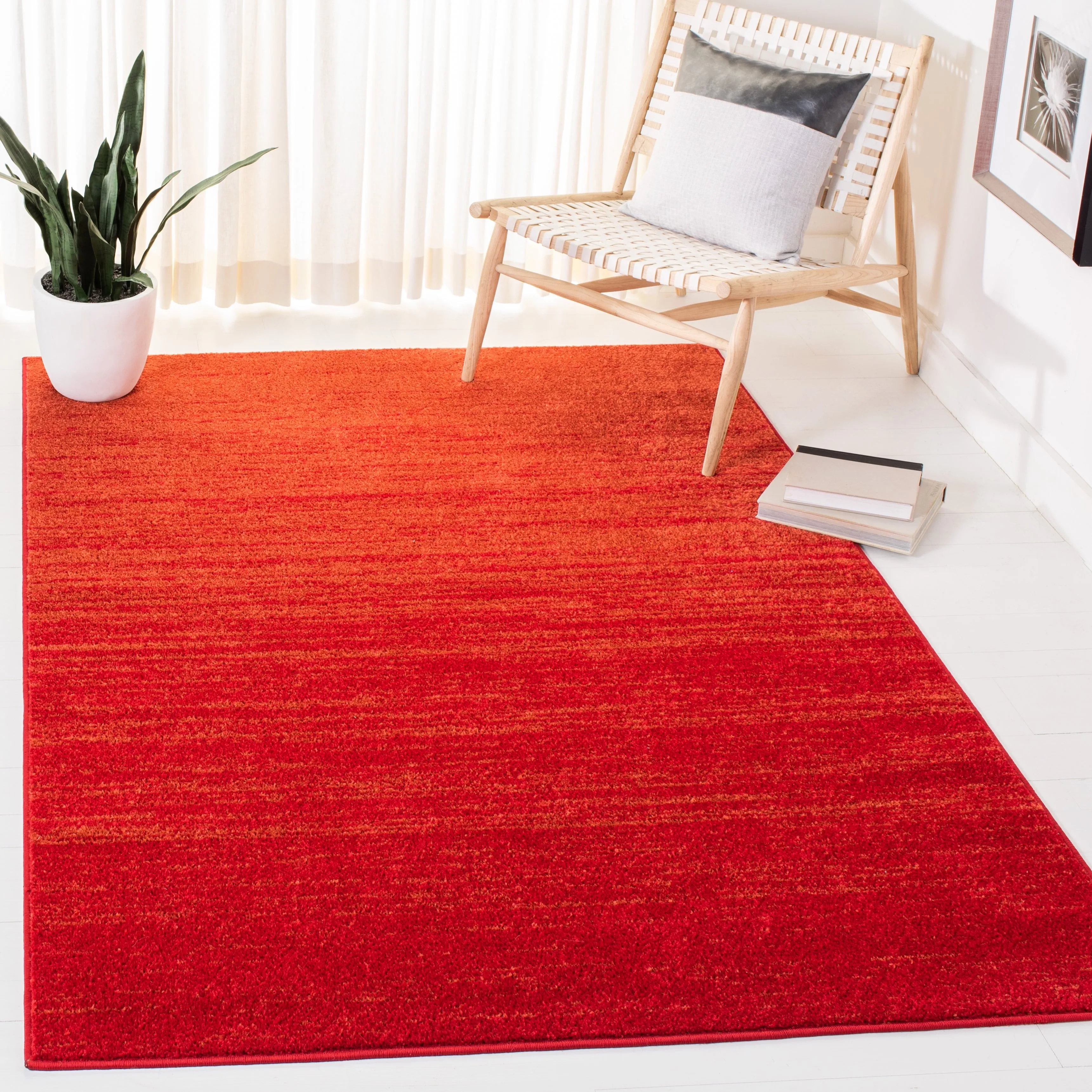 SAFAVIEH Adirondack Mieko Modern Ombre Distressed Area Rug