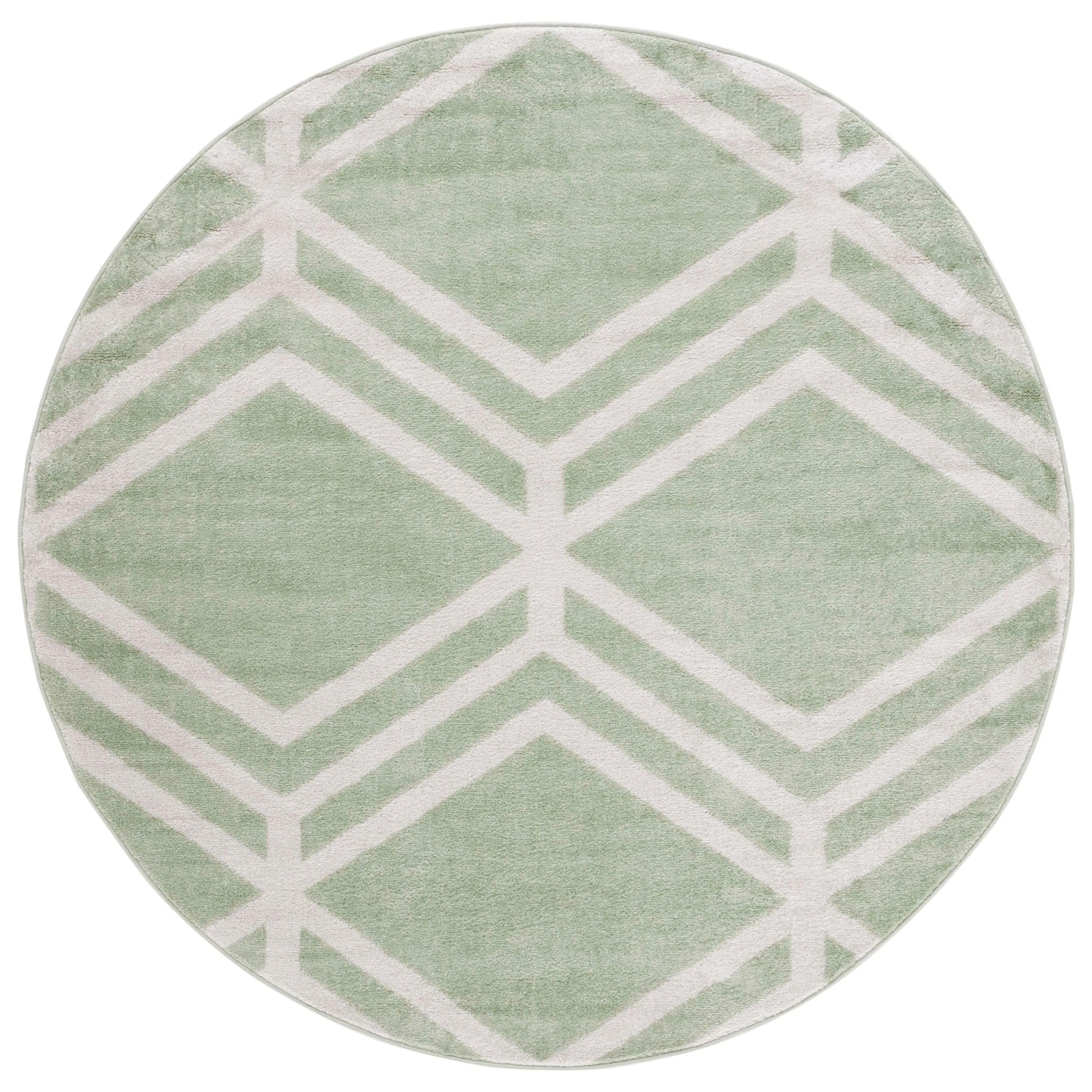 SAFAVIEH Adirondack Olsa Geometric Distressed Rug