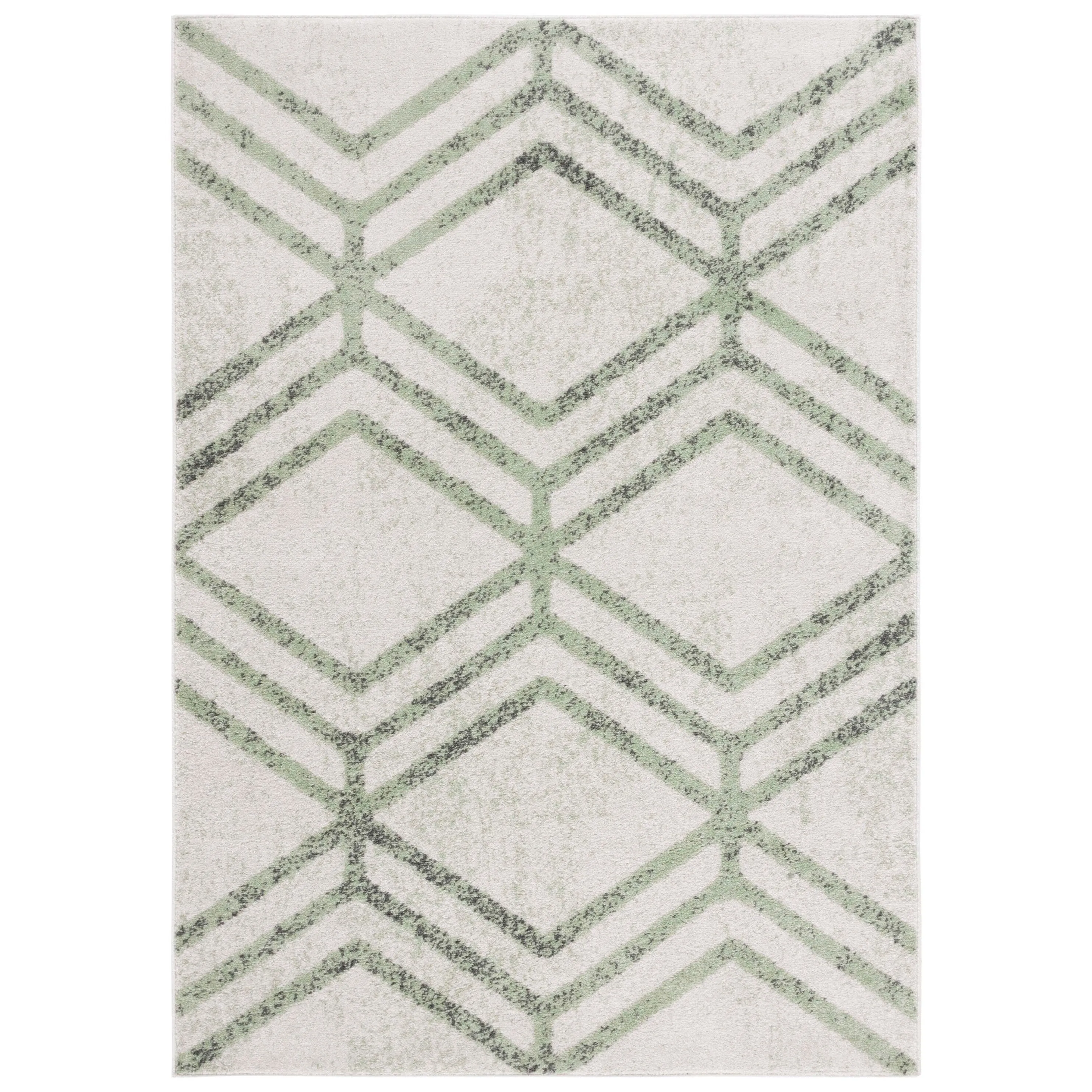 SAFAVIEH Adirondack Olsa Geometric Distressed Rug