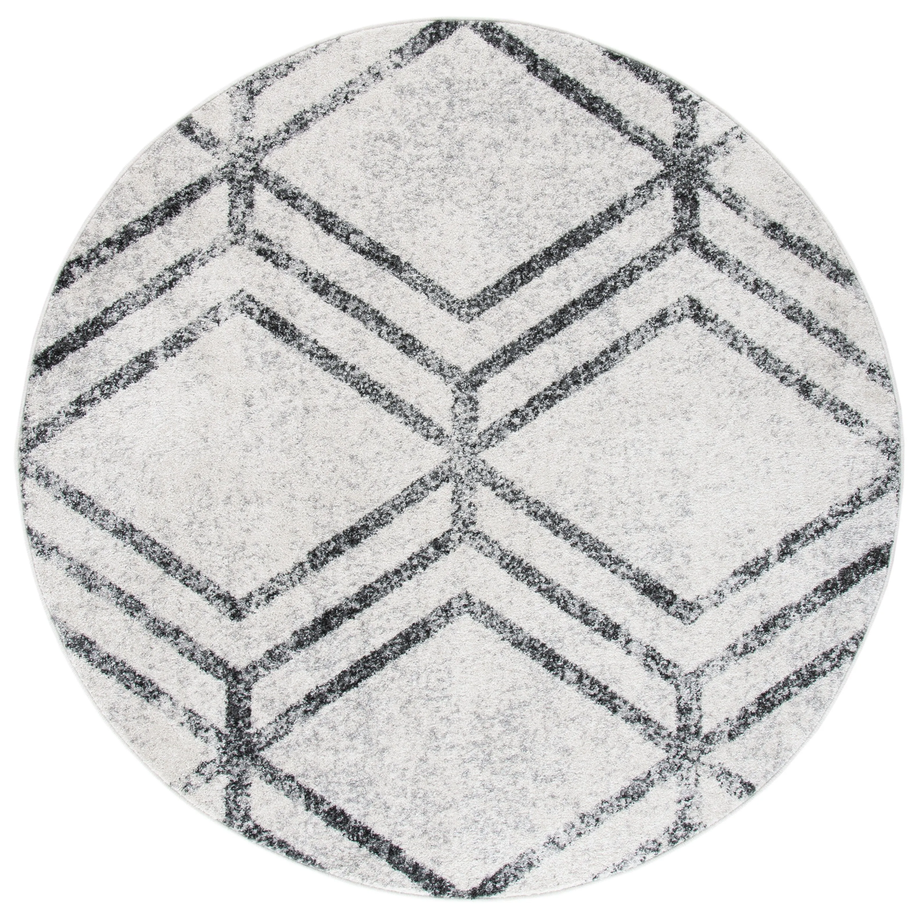 SAFAVIEH Adirondack Olsa Geometric Distressed Rug