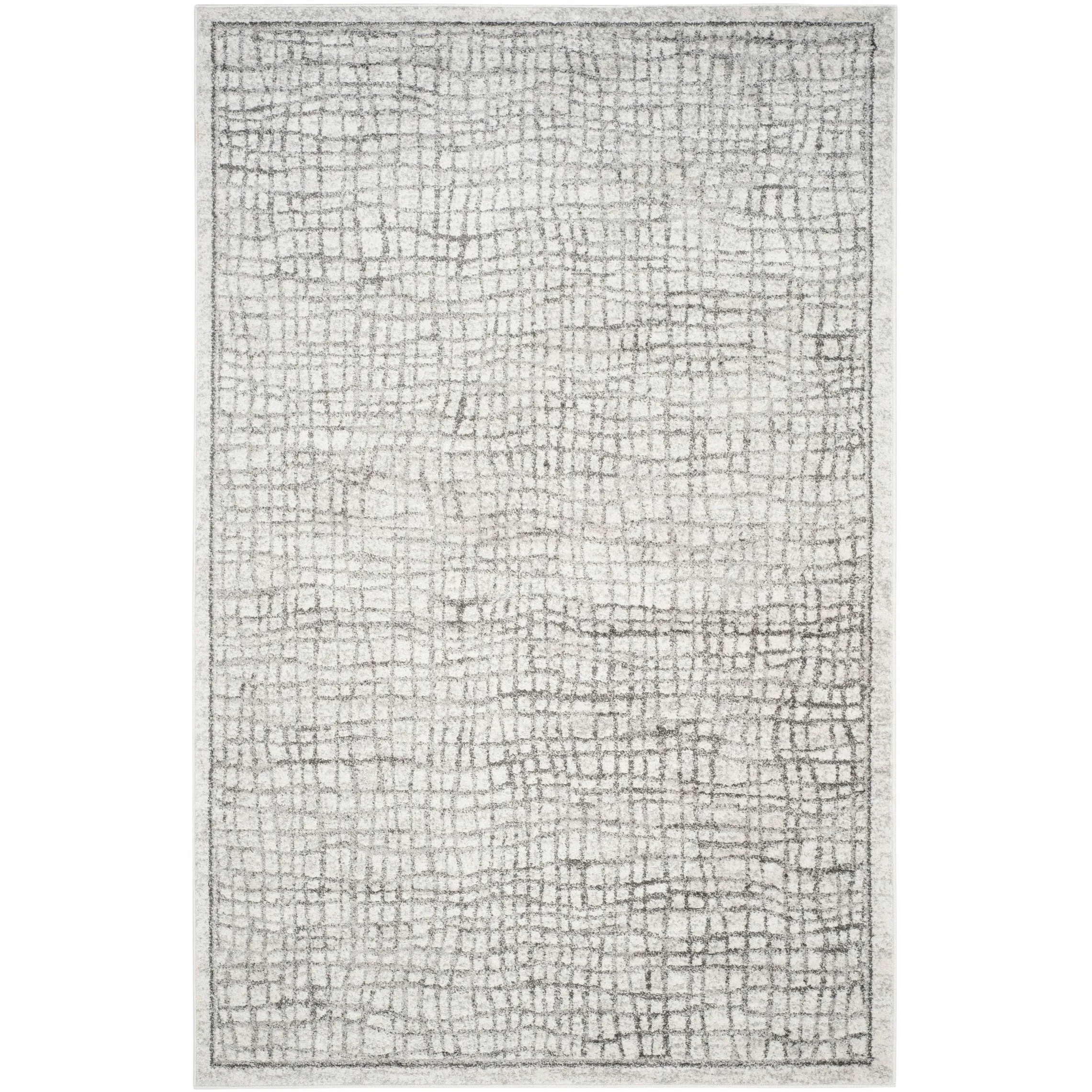 SAFAVIEH Adirondack Zoltanne Grid Distressed Rug