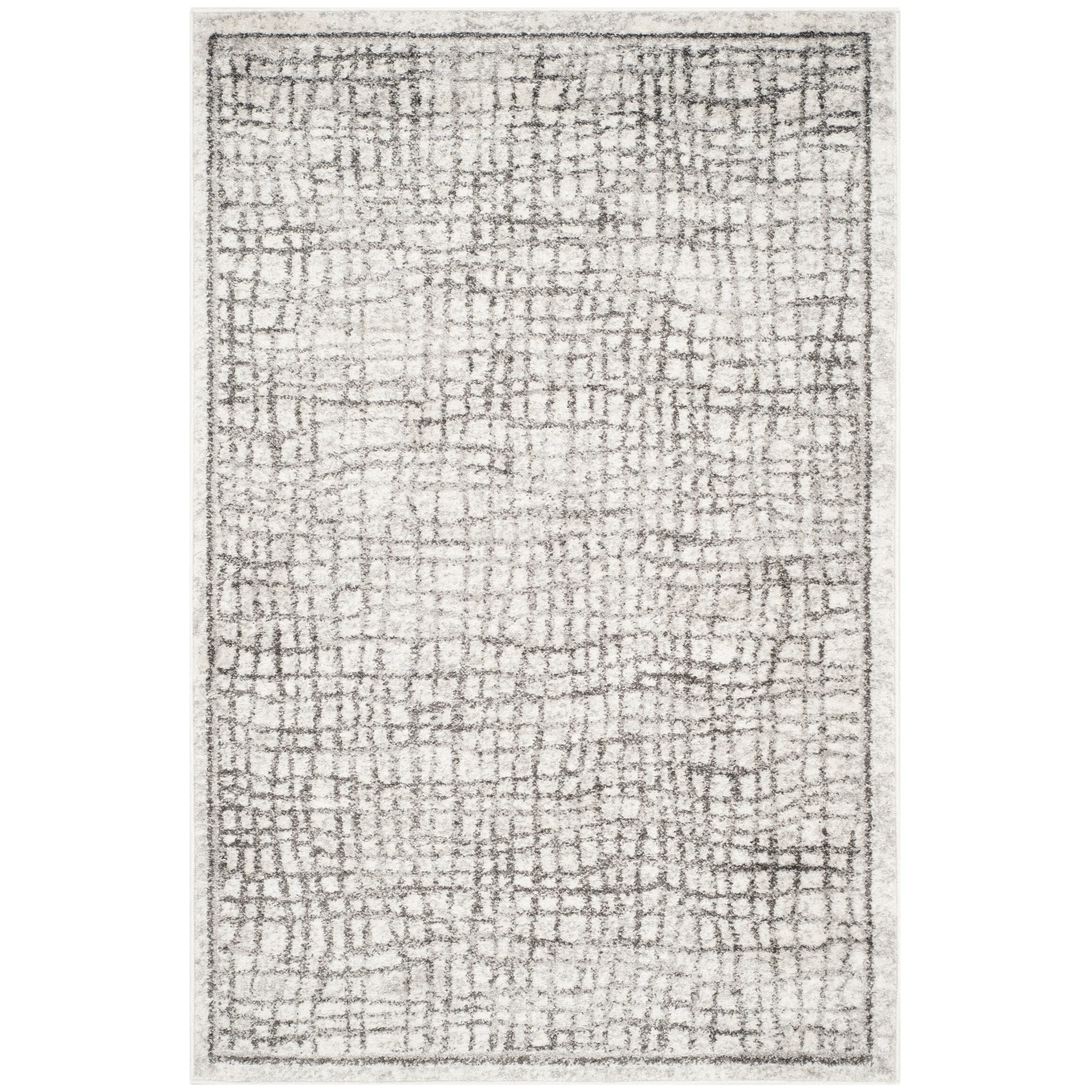 SAFAVIEH Adirondack Zoltanne Grid Distressed Rug