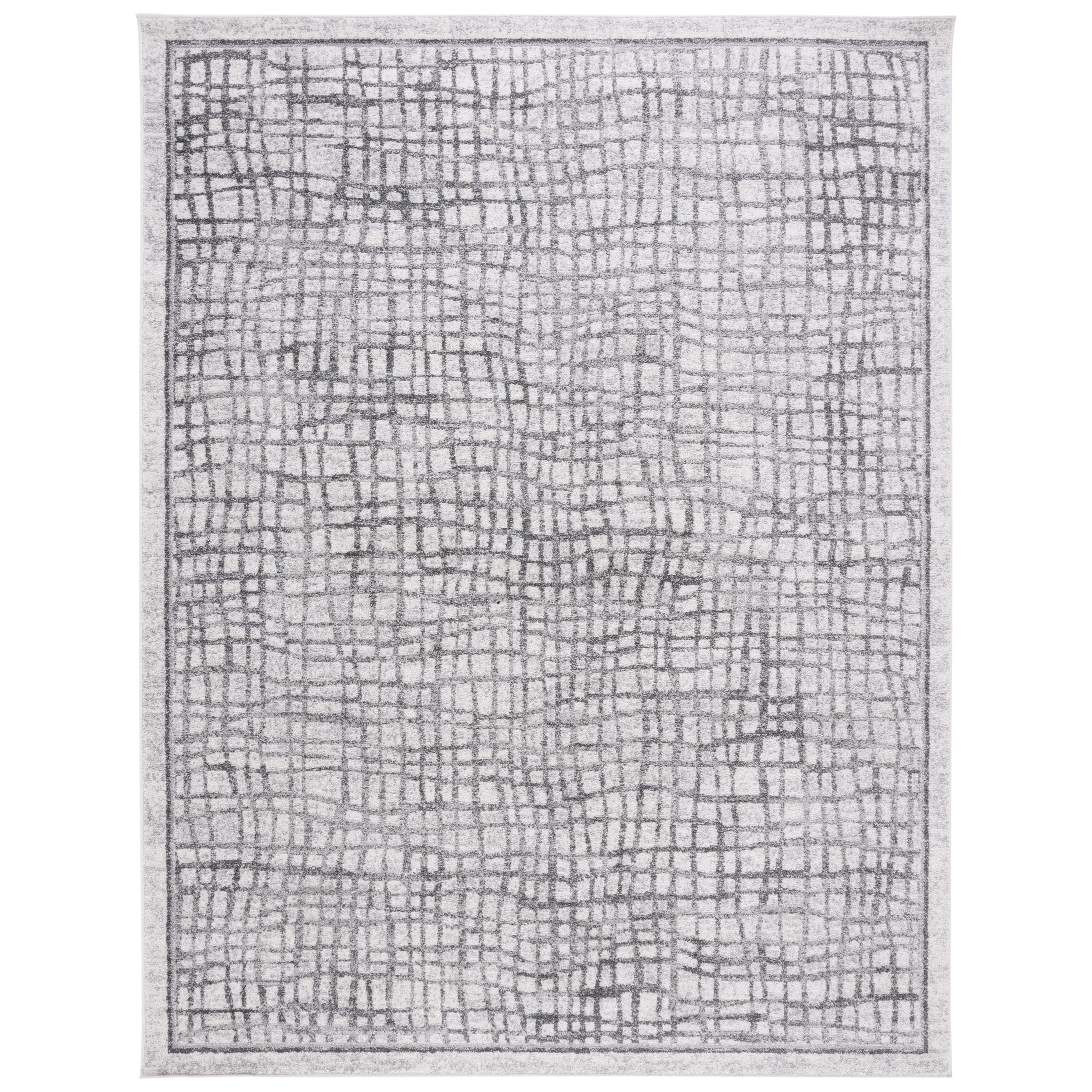 SAFAVIEH Adirondack Zoltanne Grid Distressed Rug