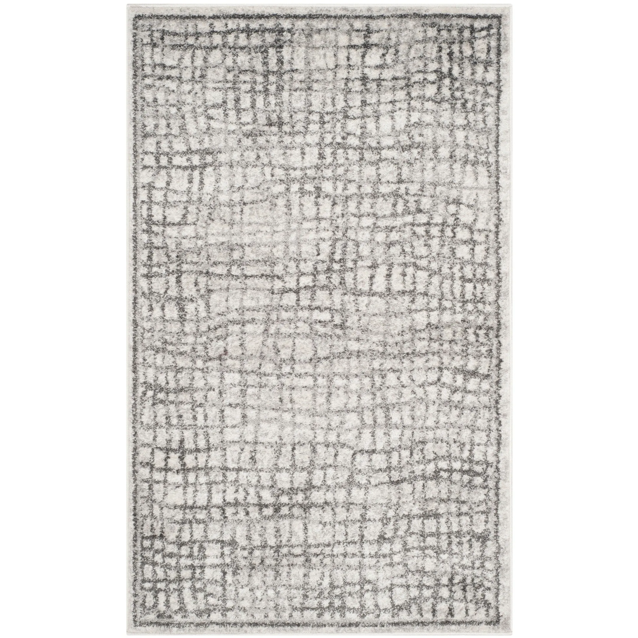 SAFAVIEH Adirondack Zoltanne Grid Distressed Rug
