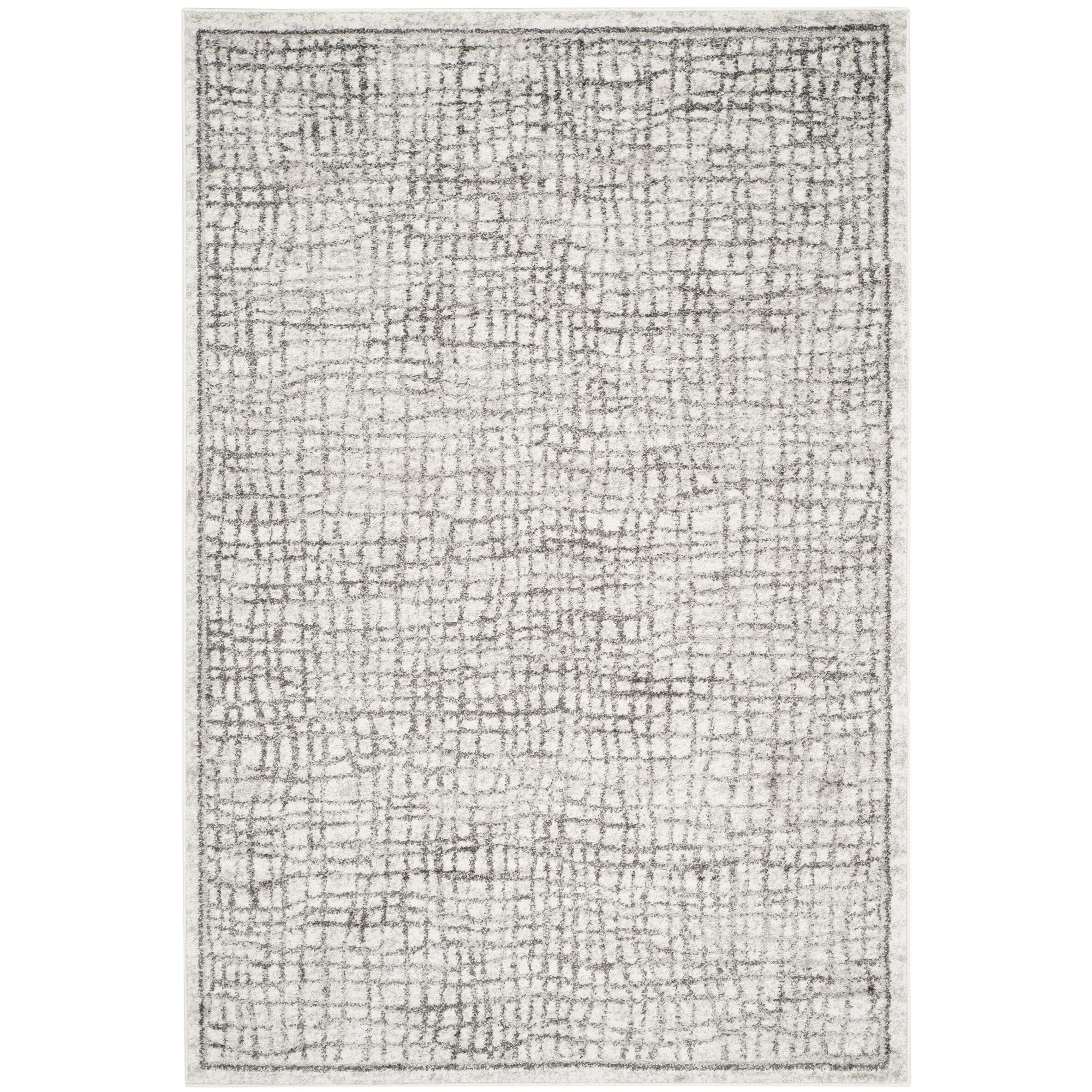 SAFAVIEH Adirondack Zoltanne Grid Distressed Rug