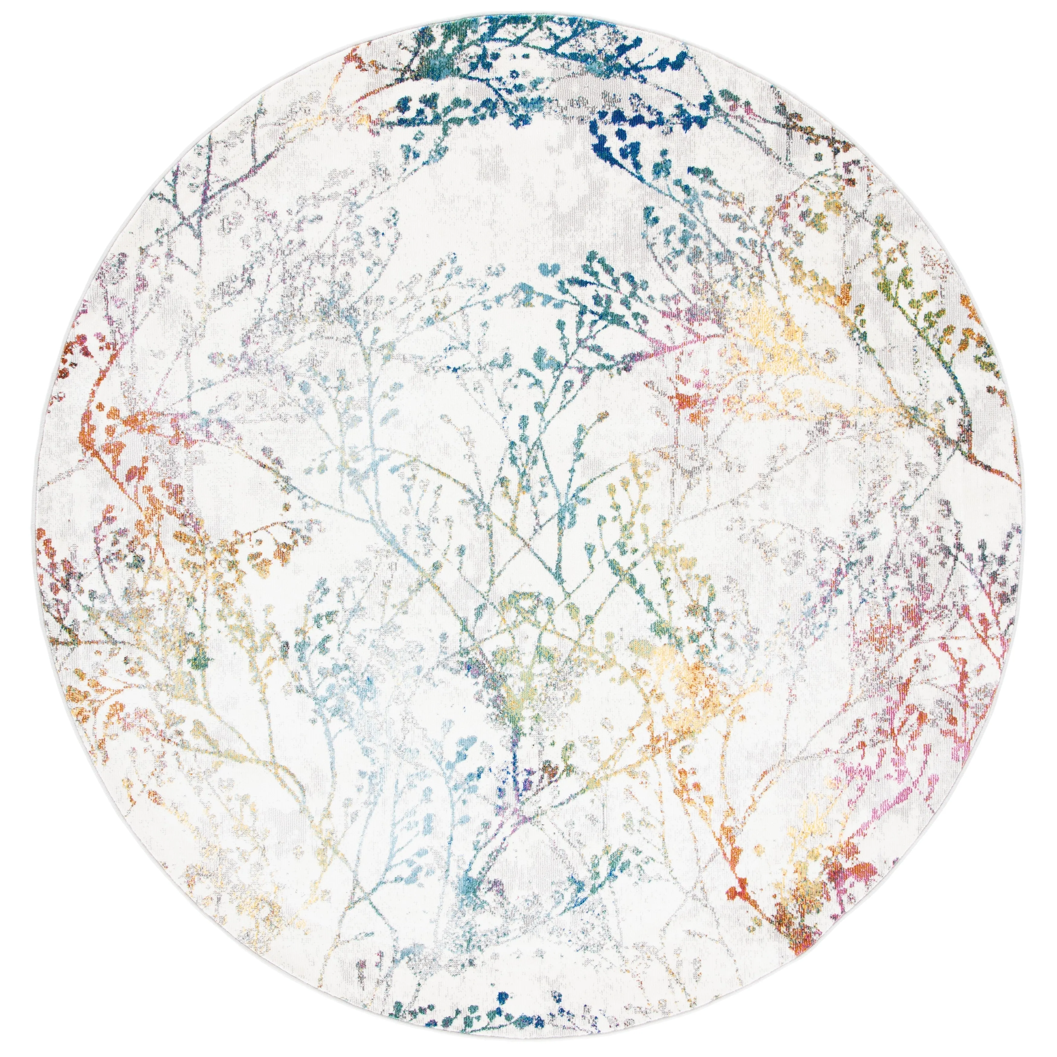 SAFAVIEH Aria Eden Floral Branches Rug