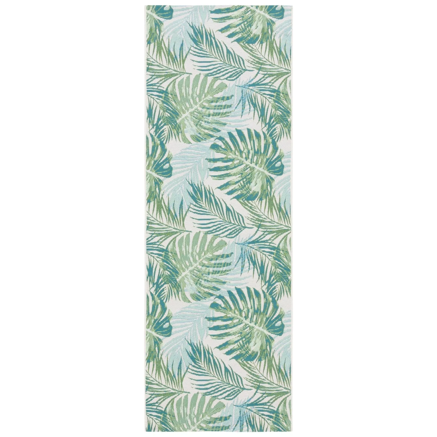 SAFAVIEH Barbados Pisti Tropical Indoor/ Outdoor Waterproof Patio Backyard Rug