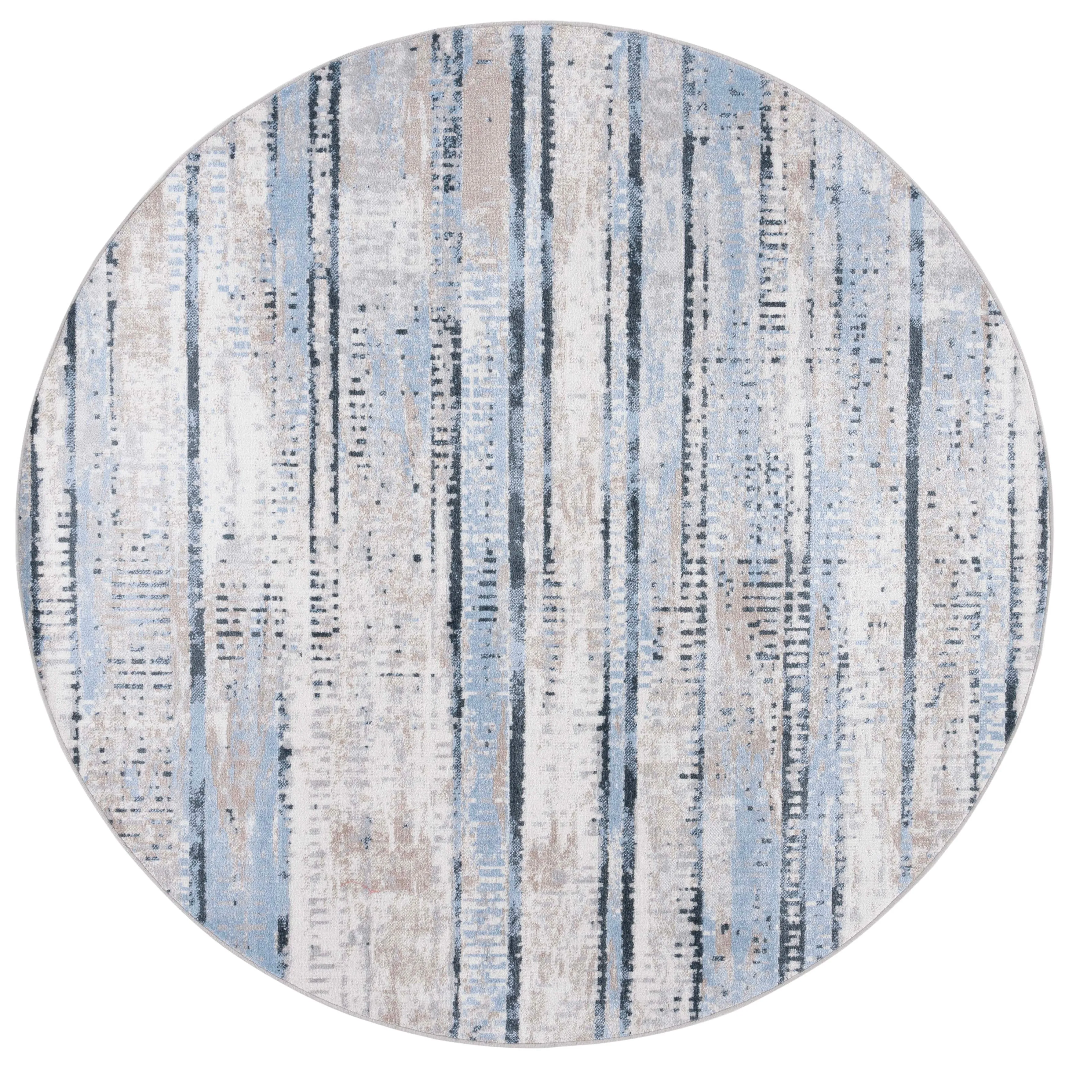 SAFAVIEH Bayside Machine Washable Shahnoza Modern Abstract Rug
