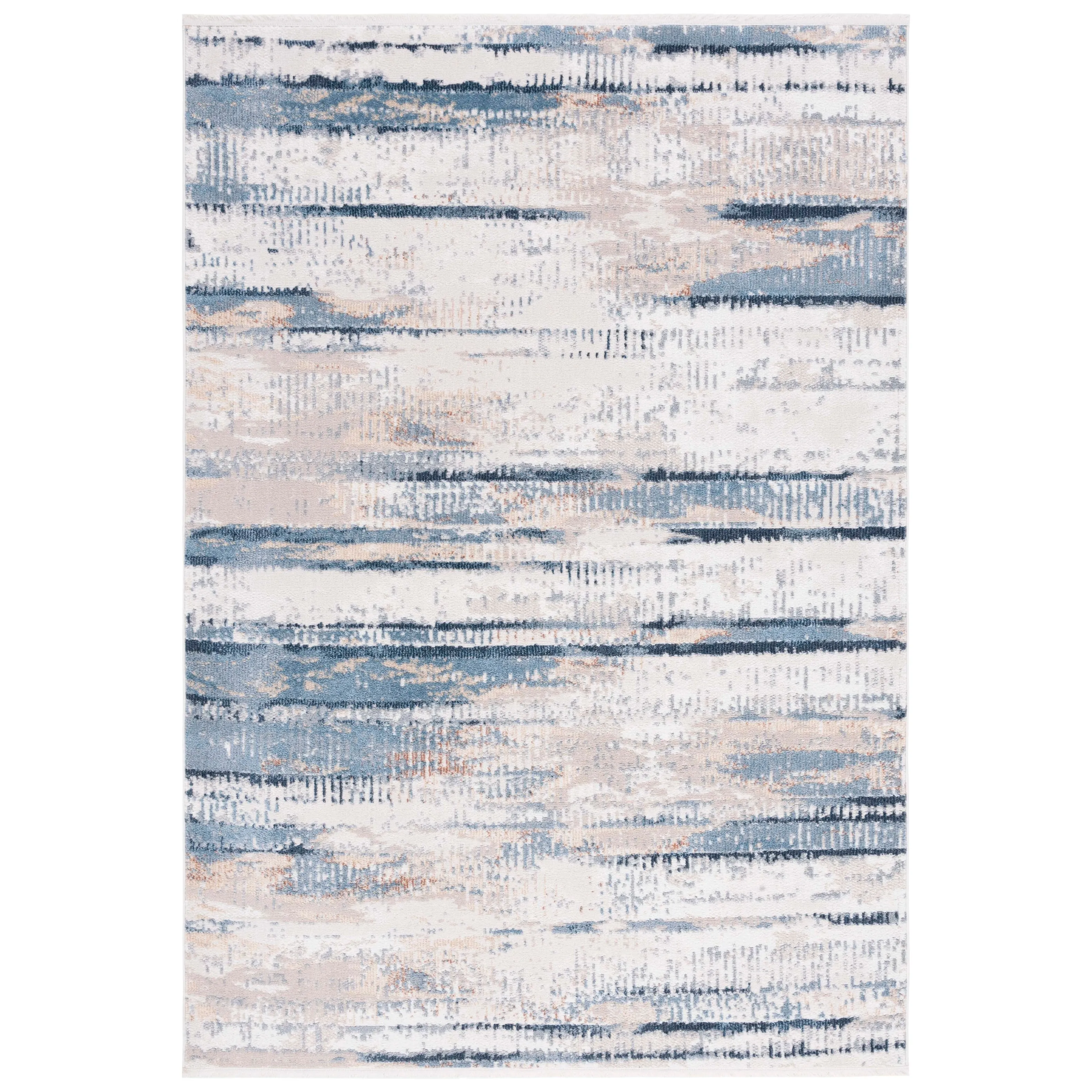 SAFAVIEH Bayside Machine Washable Shahnoza Modern Abstract Rug