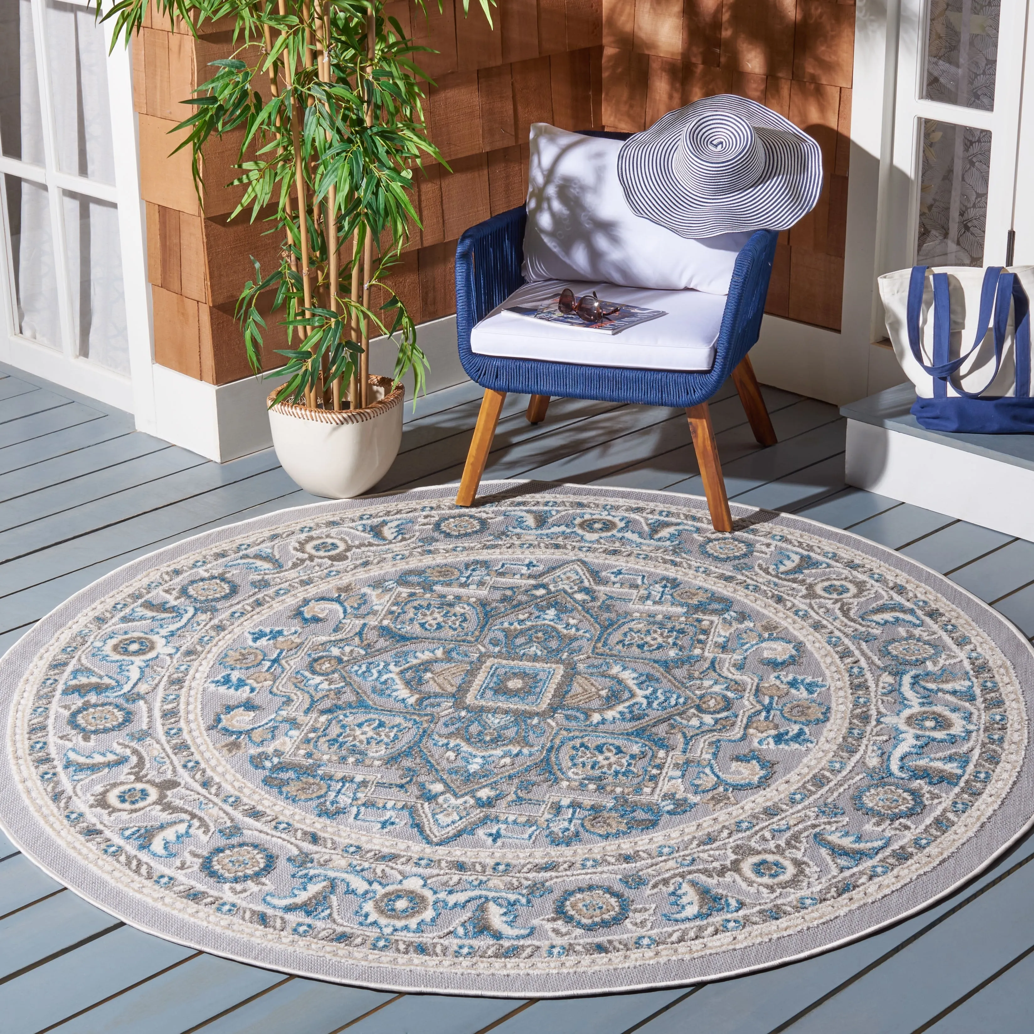 SAFAVIEH Cabana Alise Indoor/ Outdoor Waterproof Patio Rug