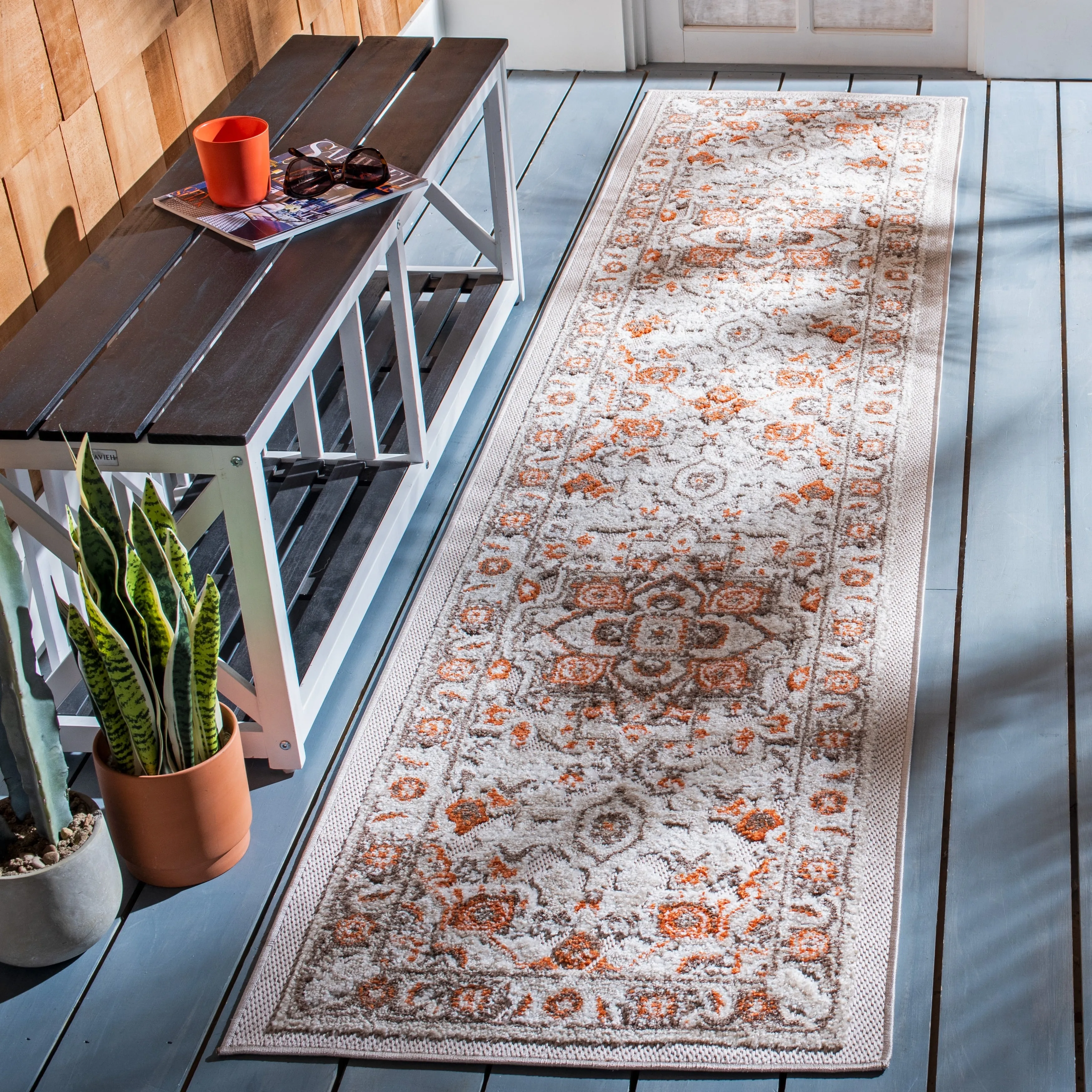 SAFAVIEH Cabana Alise Indoor/ Outdoor Waterproof Patio Rug