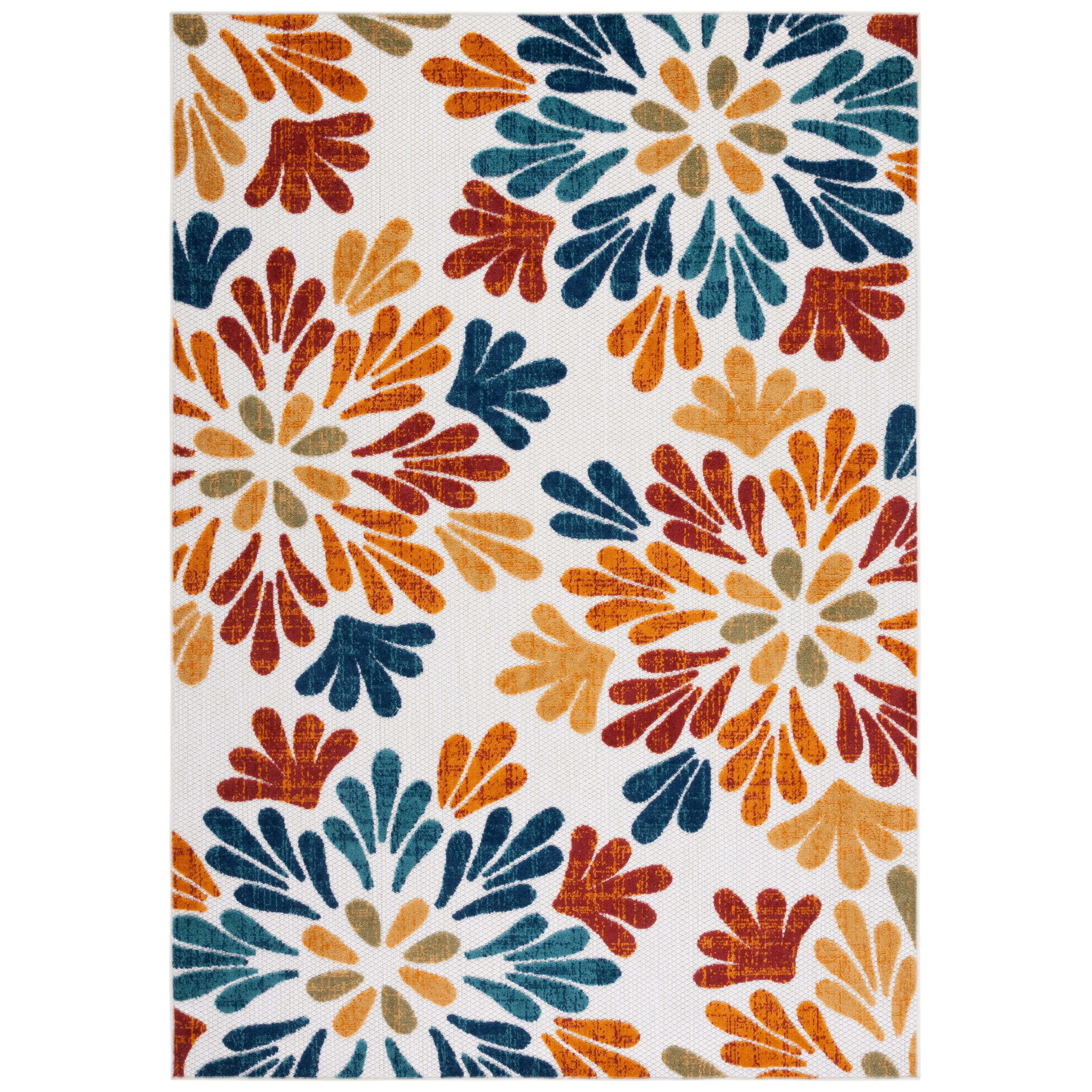 SAFAVIEH Cabana Diellza Indoor/ Outdoor Waterproof Patio Floral Rug