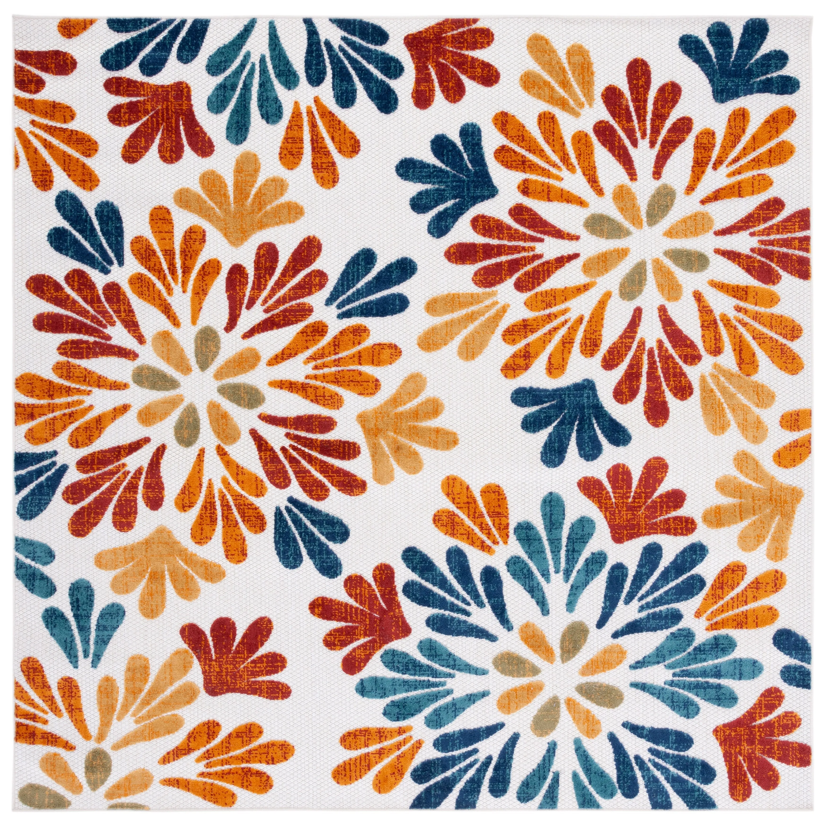 SAFAVIEH Cabana Diellza Indoor/ Outdoor Waterproof Patio Floral Rug