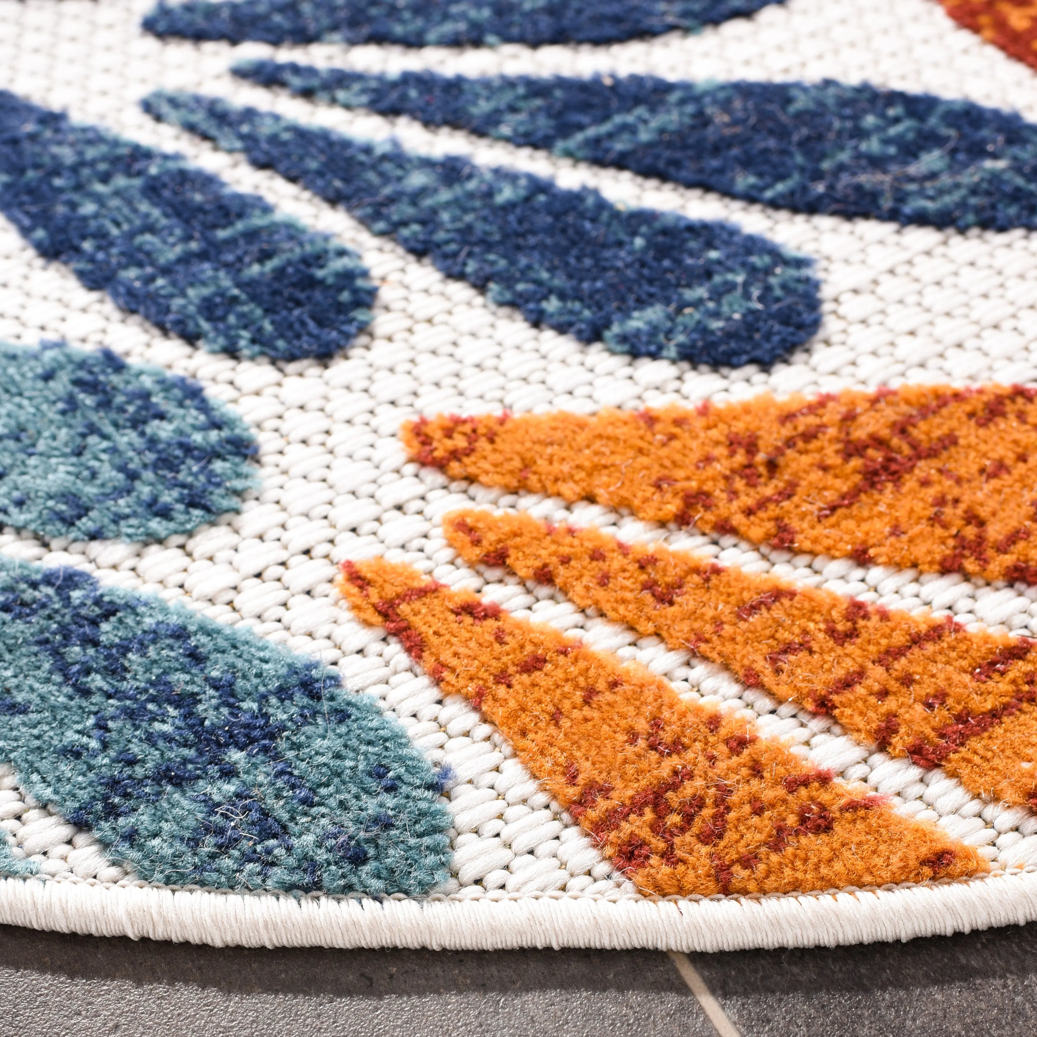 SAFAVIEH Cabana Diellza Indoor/ Outdoor Waterproof Patio Floral Rug