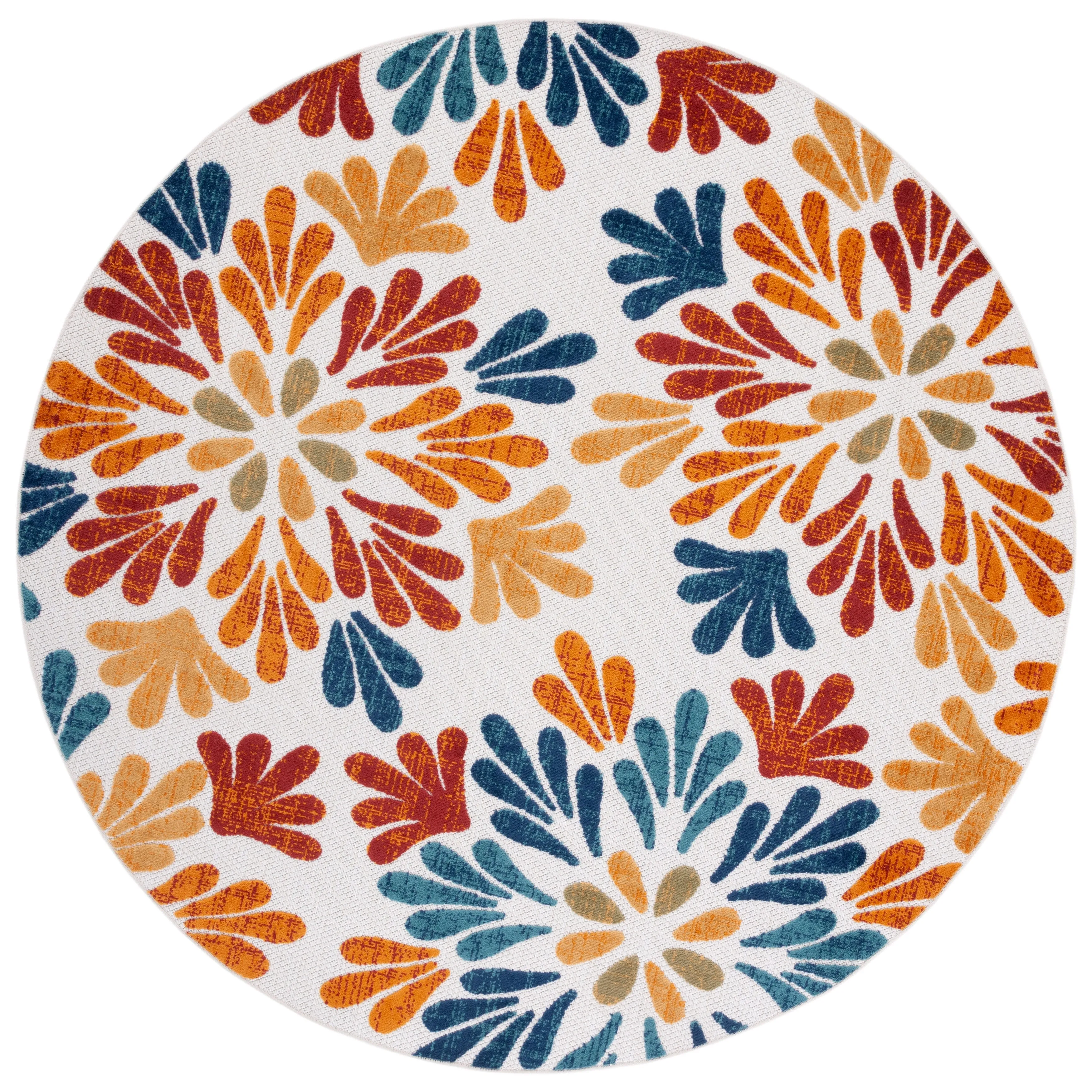 SAFAVIEH Cabana Diellza Indoor/ Outdoor Waterproof Patio Floral Rug