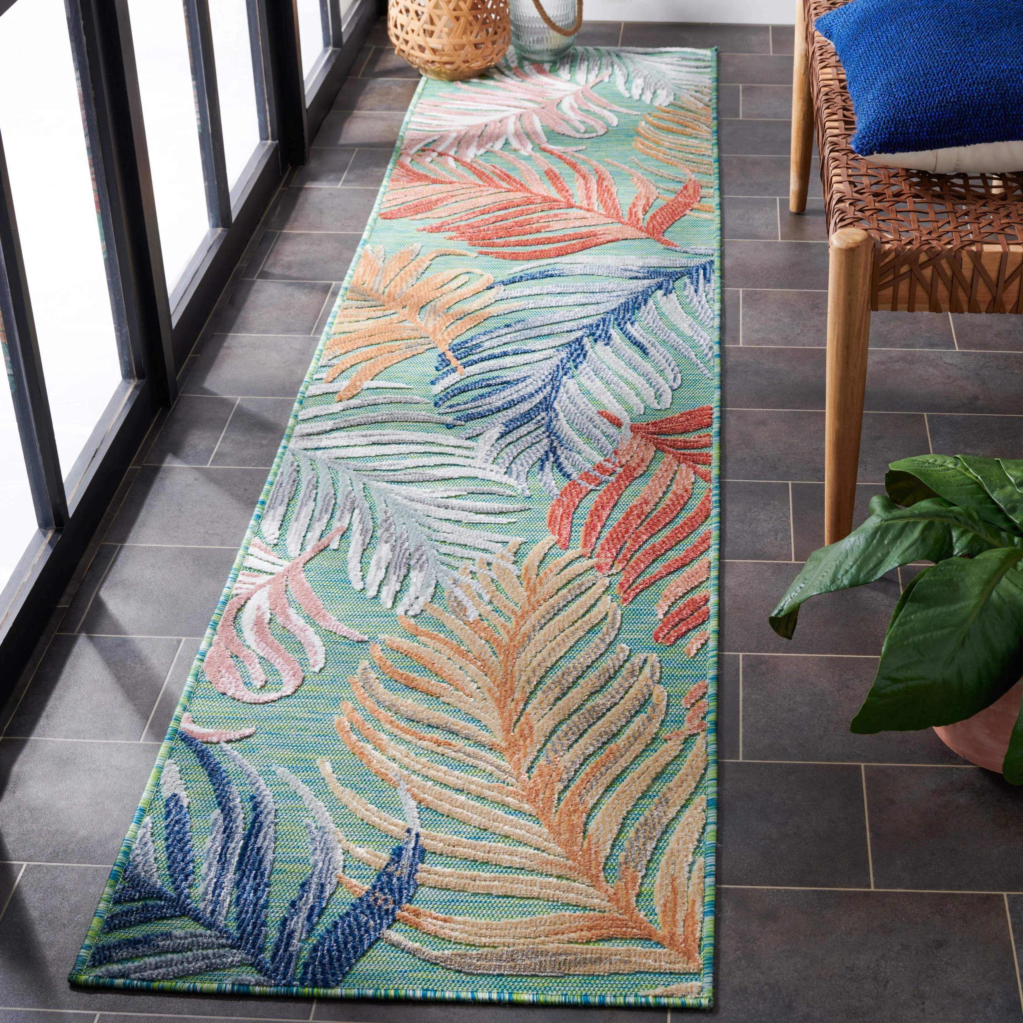 SAFAVIEH Cabana Emili Indoor/ Outdoor Waterproof Transitional Rug