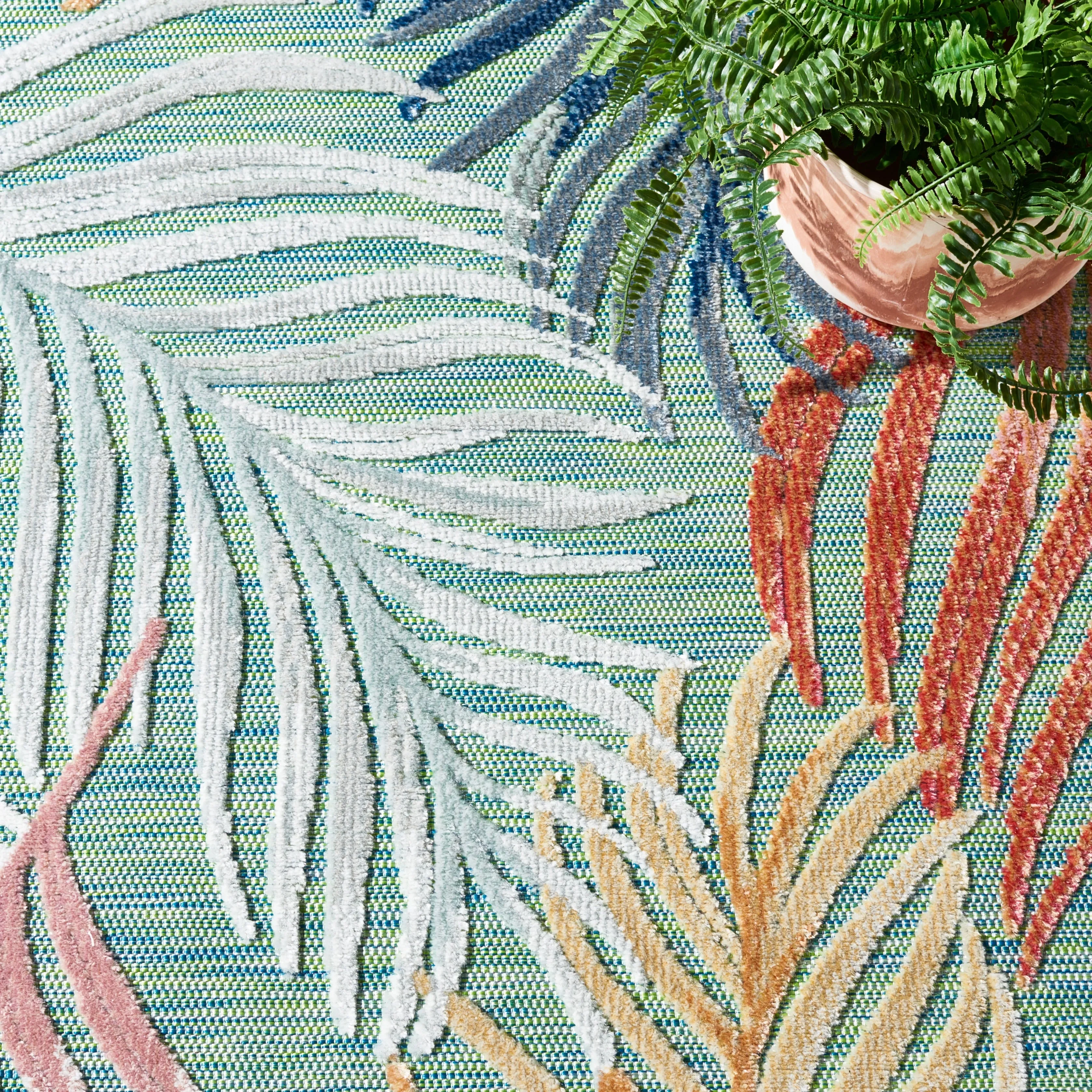SAFAVIEH Cabana Emili Indoor/ Outdoor Waterproof Transitional Rug