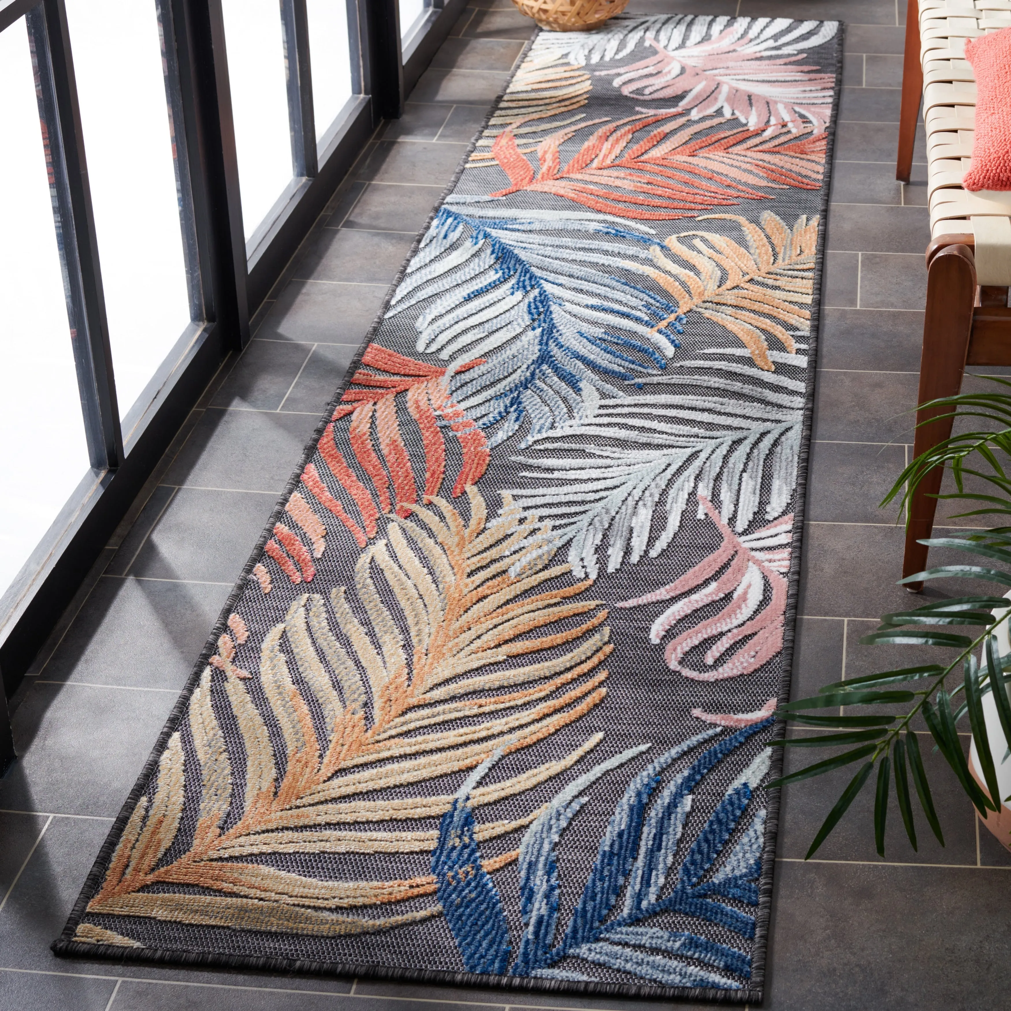 SAFAVIEH Cabana Emili Indoor/ Outdoor Waterproof Transitional Rug