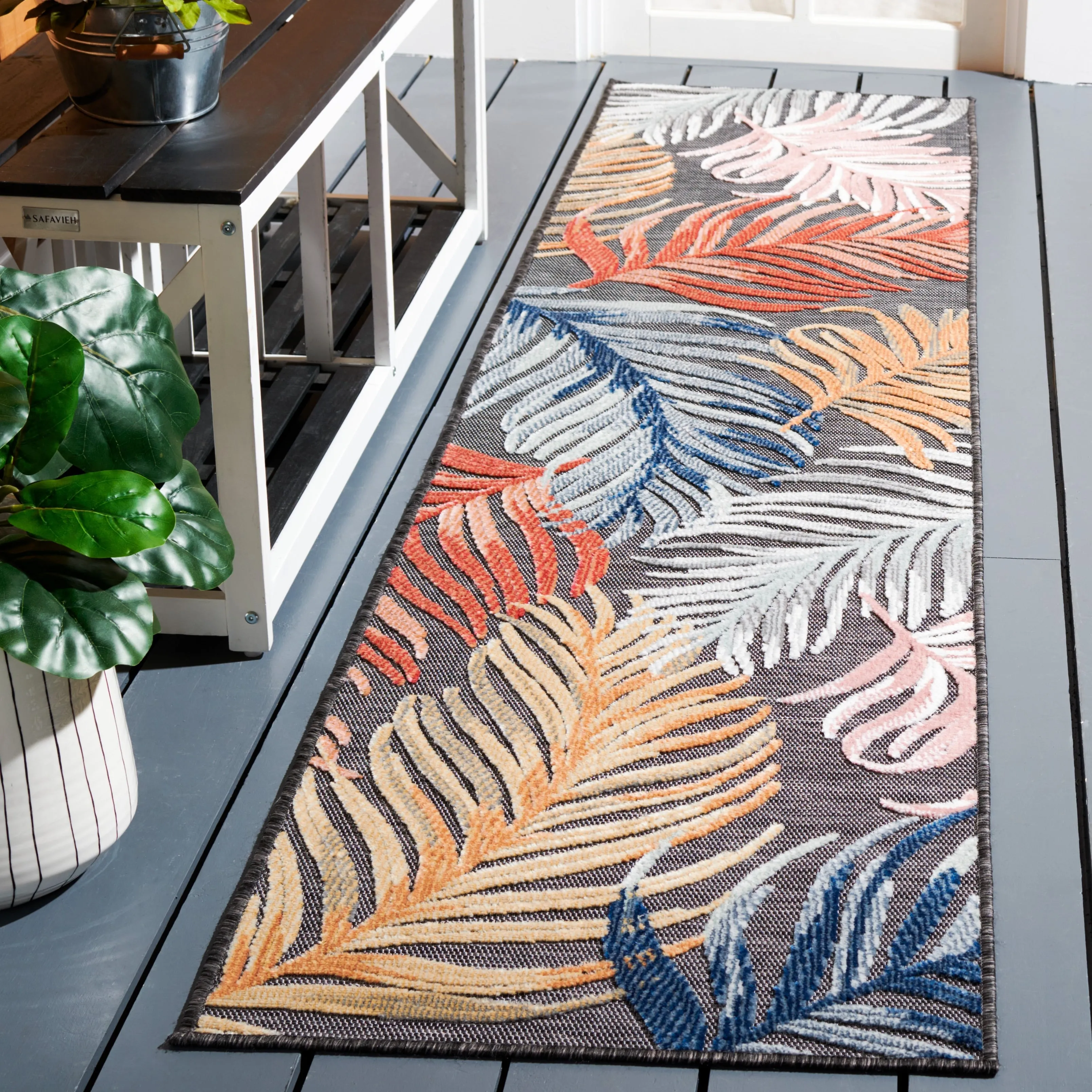 SAFAVIEH Cabana Emili Indoor/ Outdoor Waterproof Transitional Rug