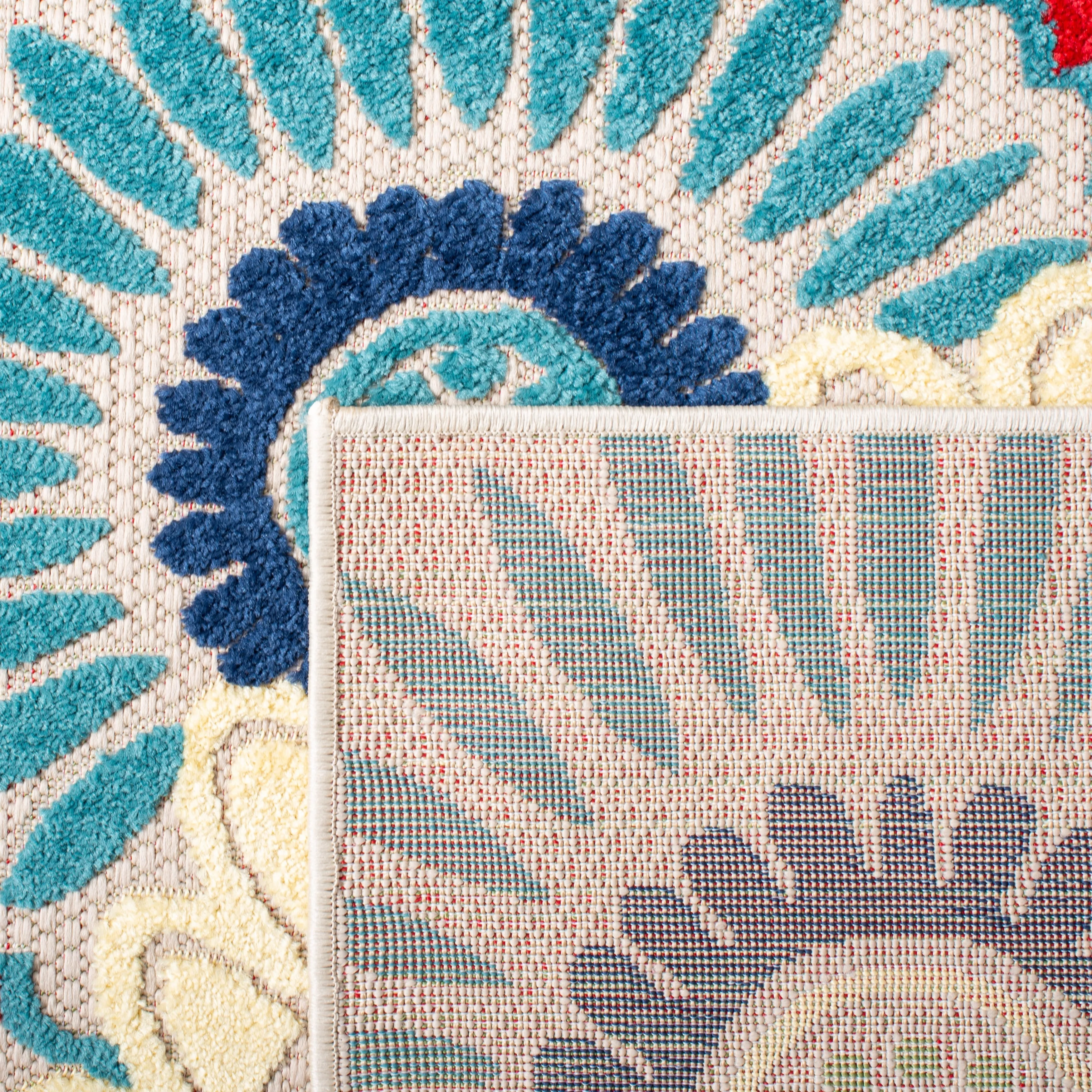 SAFAVIEH Cabana Marii Indoor/ Outdoor Waterproof Patio Floral Rug