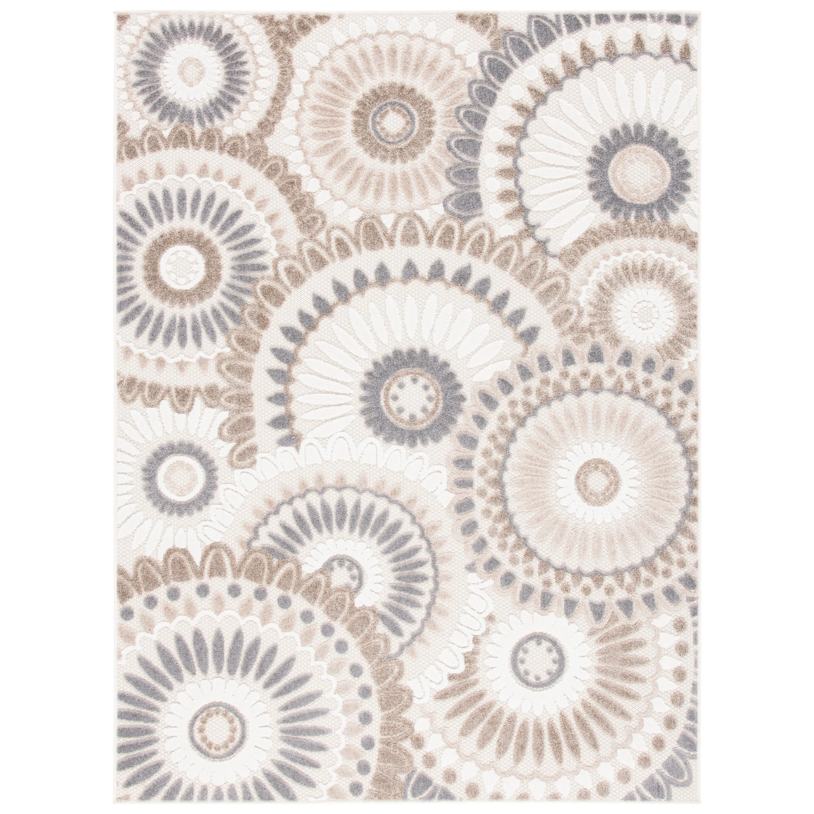 SAFAVIEH Cabana Marii Indoor/ Outdoor Waterproof Patio Floral Rug
