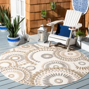SAFAVIEH Cabana Marii Indoor/ Outdoor Waterproof Patio Floral Rug
