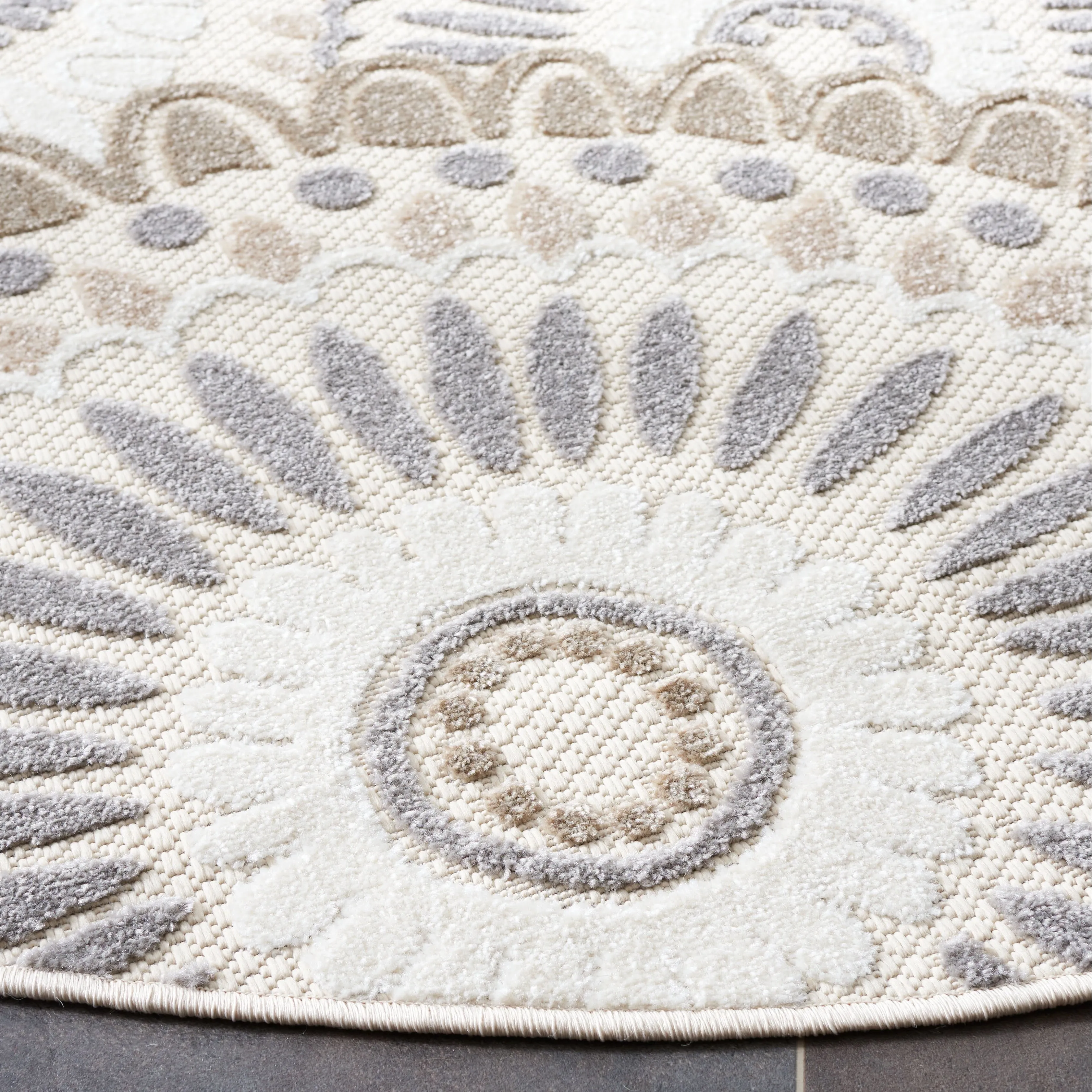 SAFAVIEH Cabana Marii Indoor/ Outdoor Waterproof Patio Floral Rug