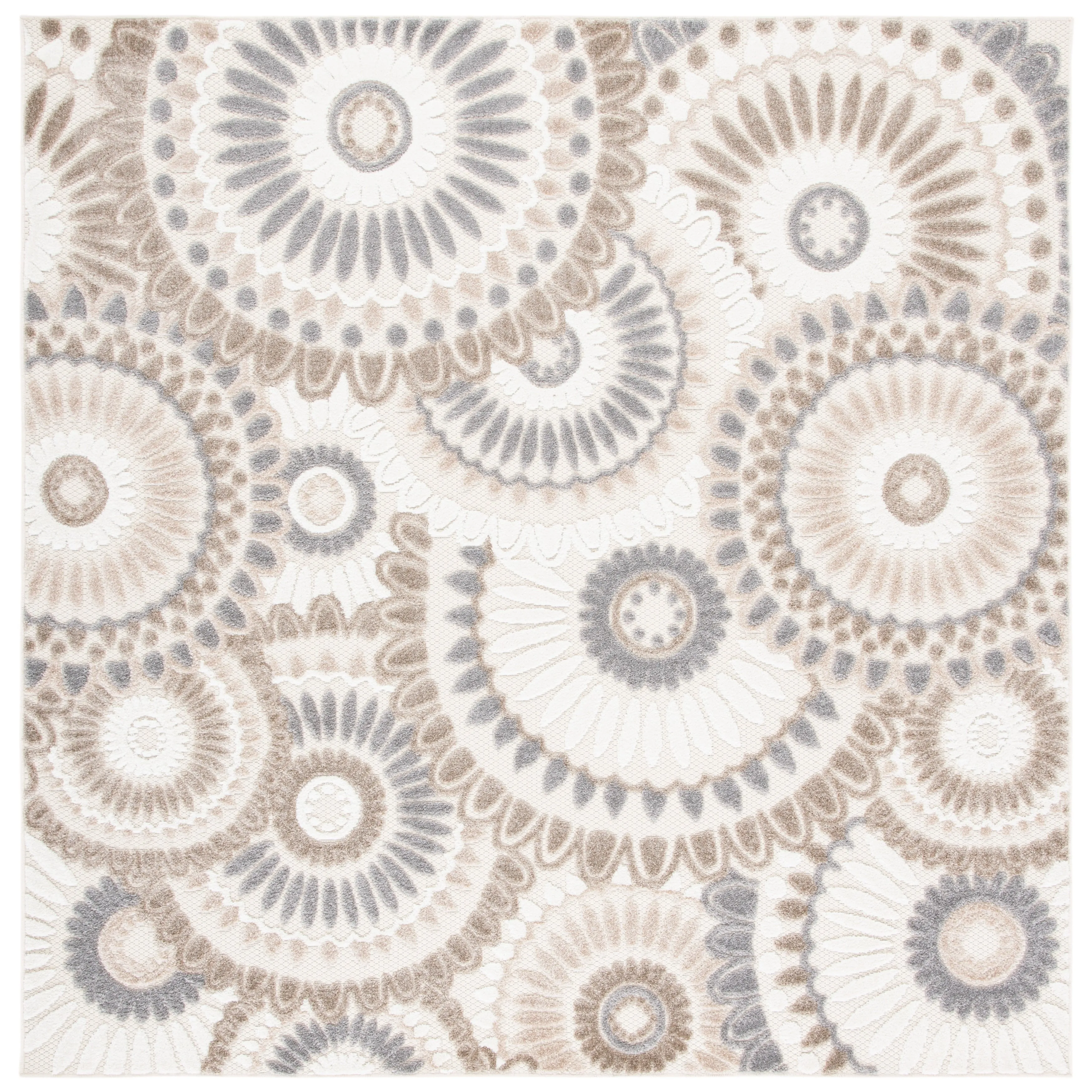 SAFAVIEH Cabana Marii Indoor/ Outdoor Waterproof Patio Floral Rug