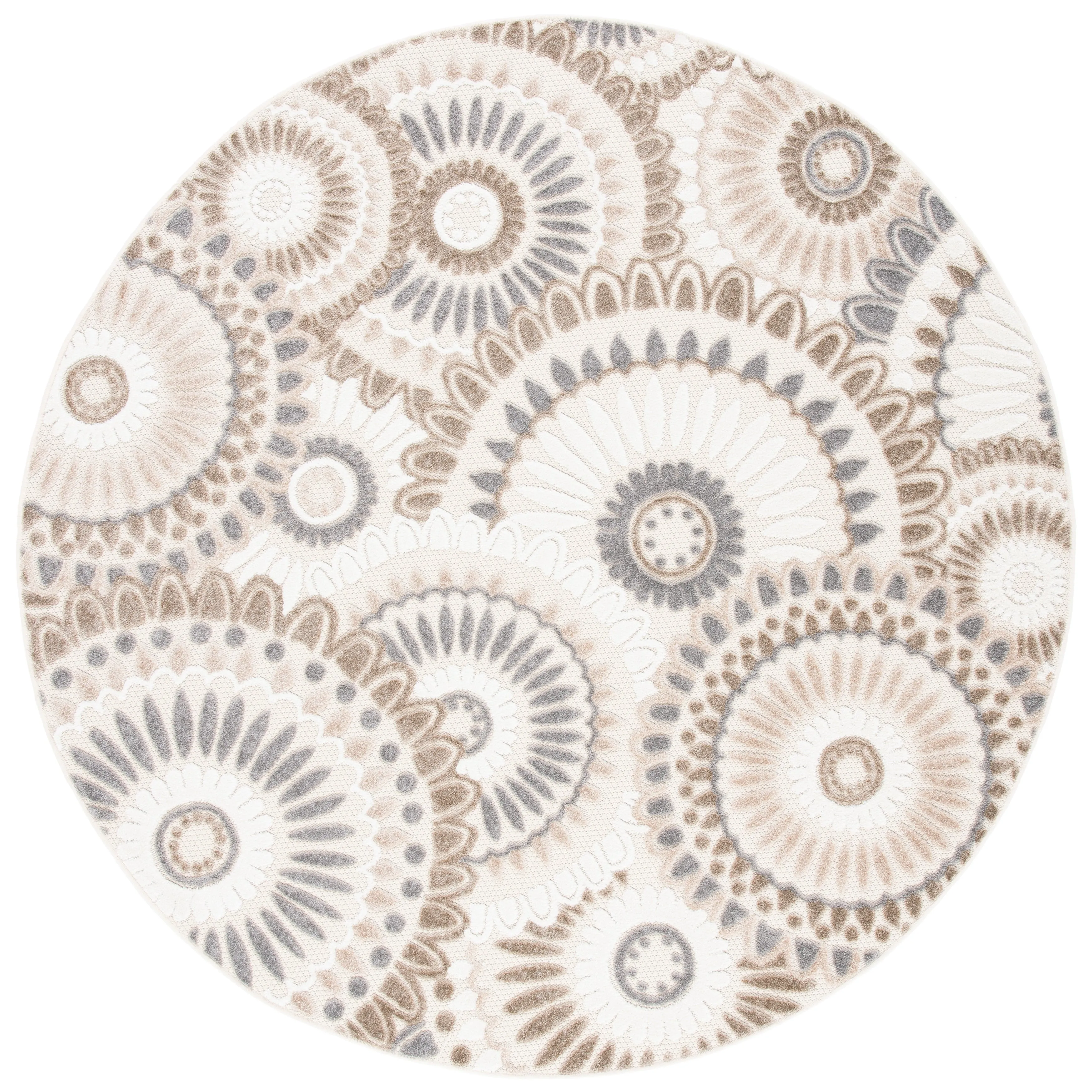 SAFAVIEH Cabana Marii Indoor/ Outdoor Waterproof Patio Floral Rug