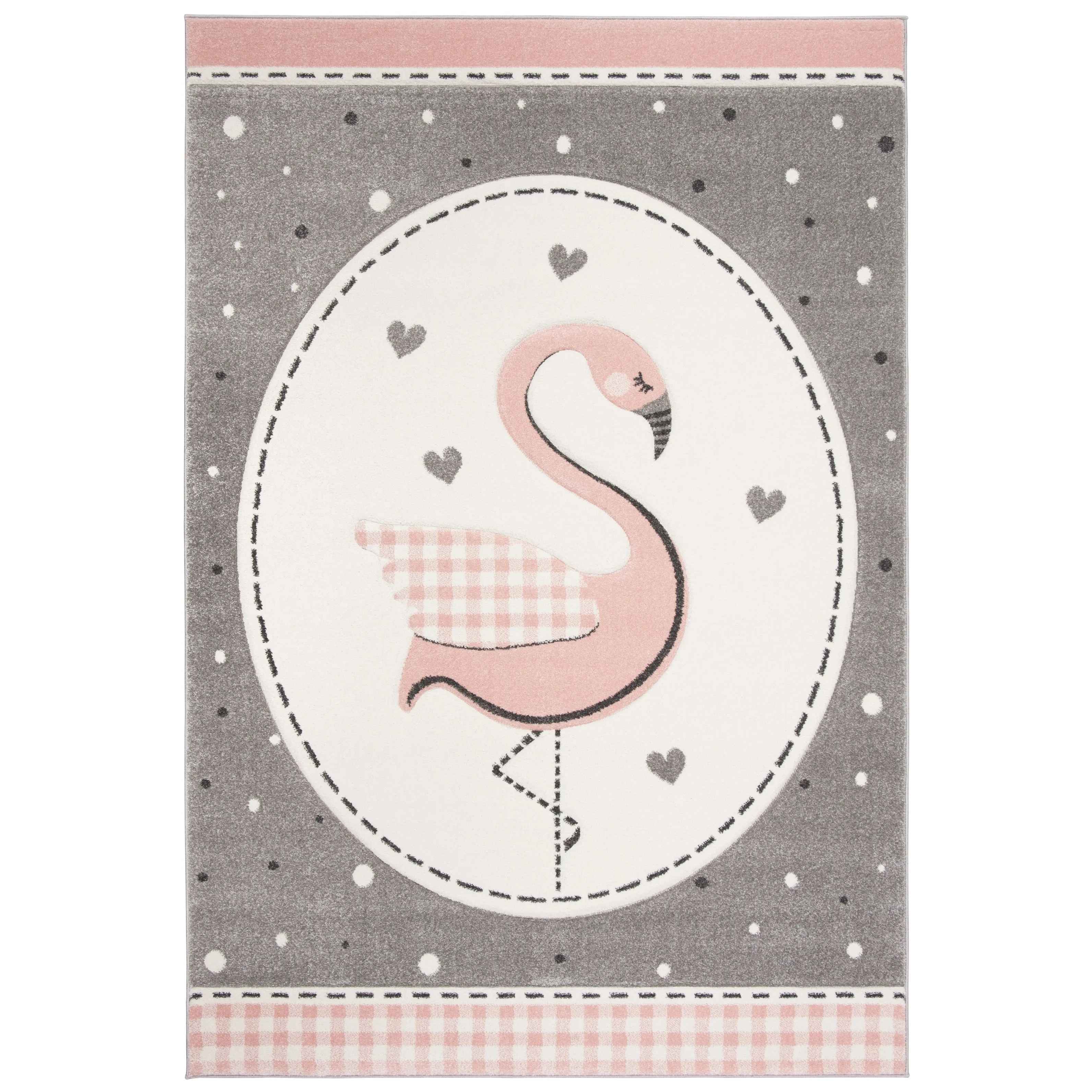SAFAVIEH Carousel Kids Eufrasia Flamingo Rug