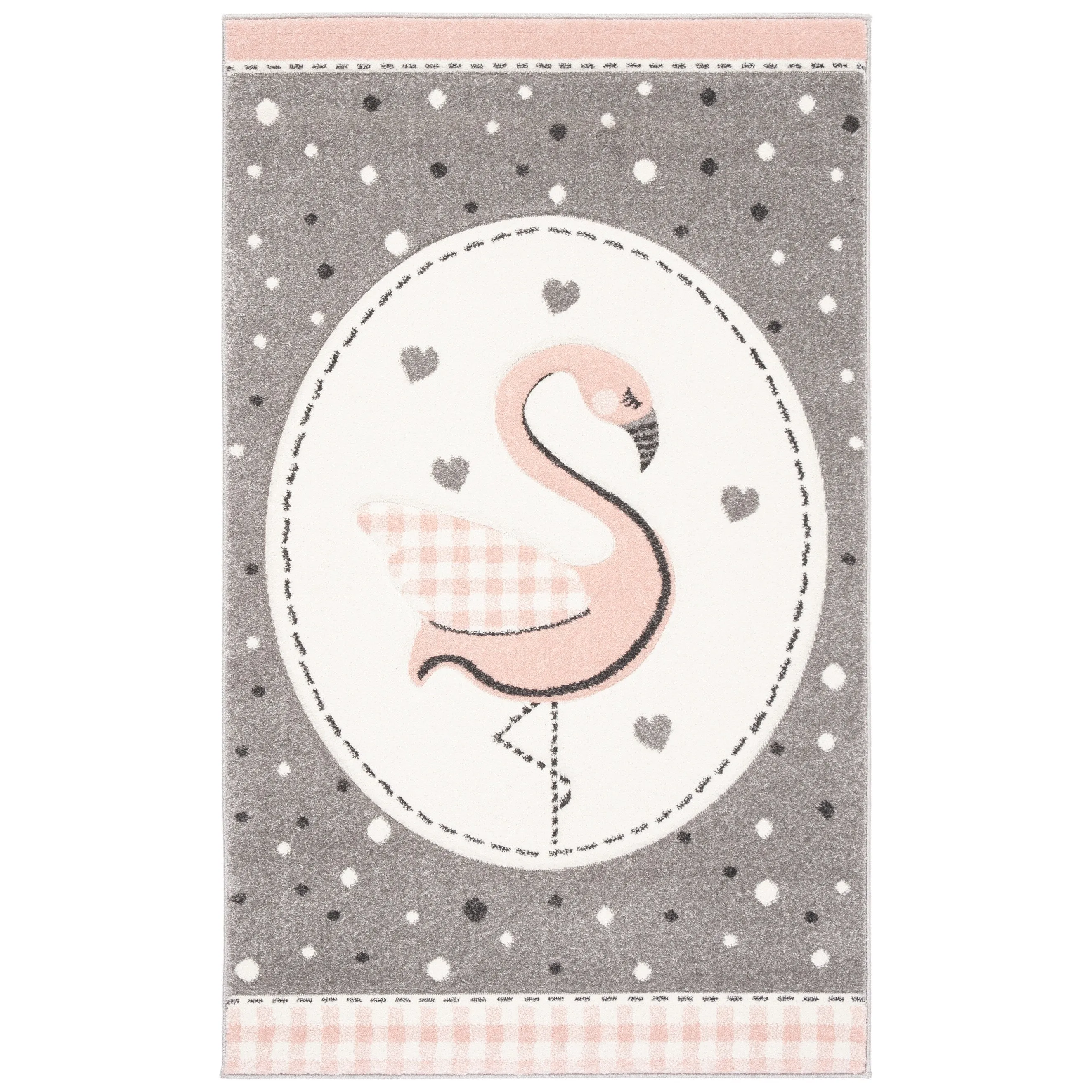 SAFAVIEH Carousel Kids Eufrasia Flamingo Rug