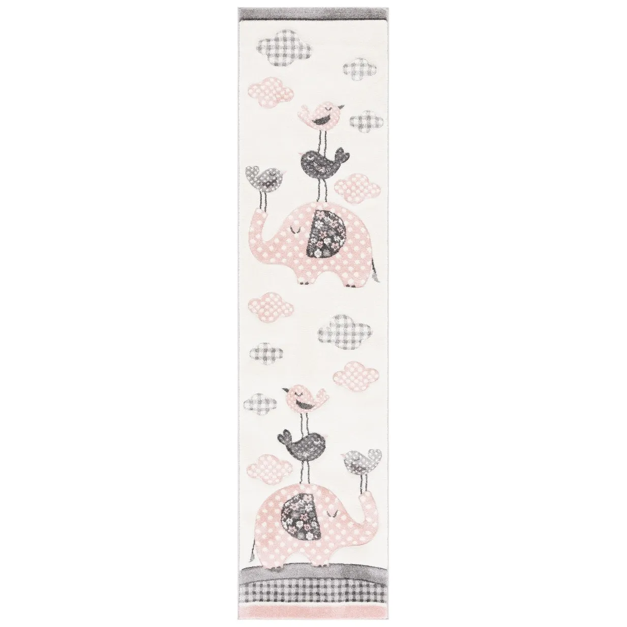 SAFAVIEH Carousel Kids Merja Elephant Rug