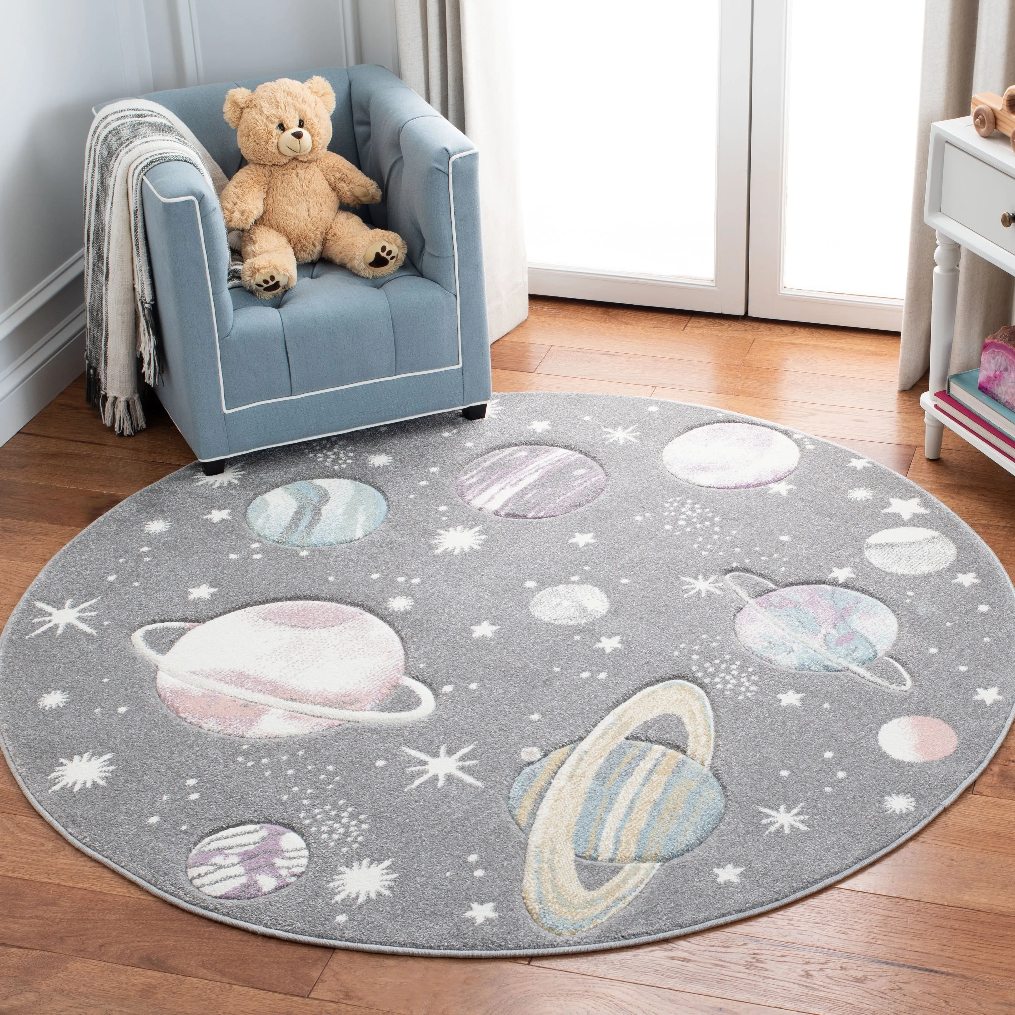 SAFAVIEH Carousel Kids Shaimaa Solar System Rug