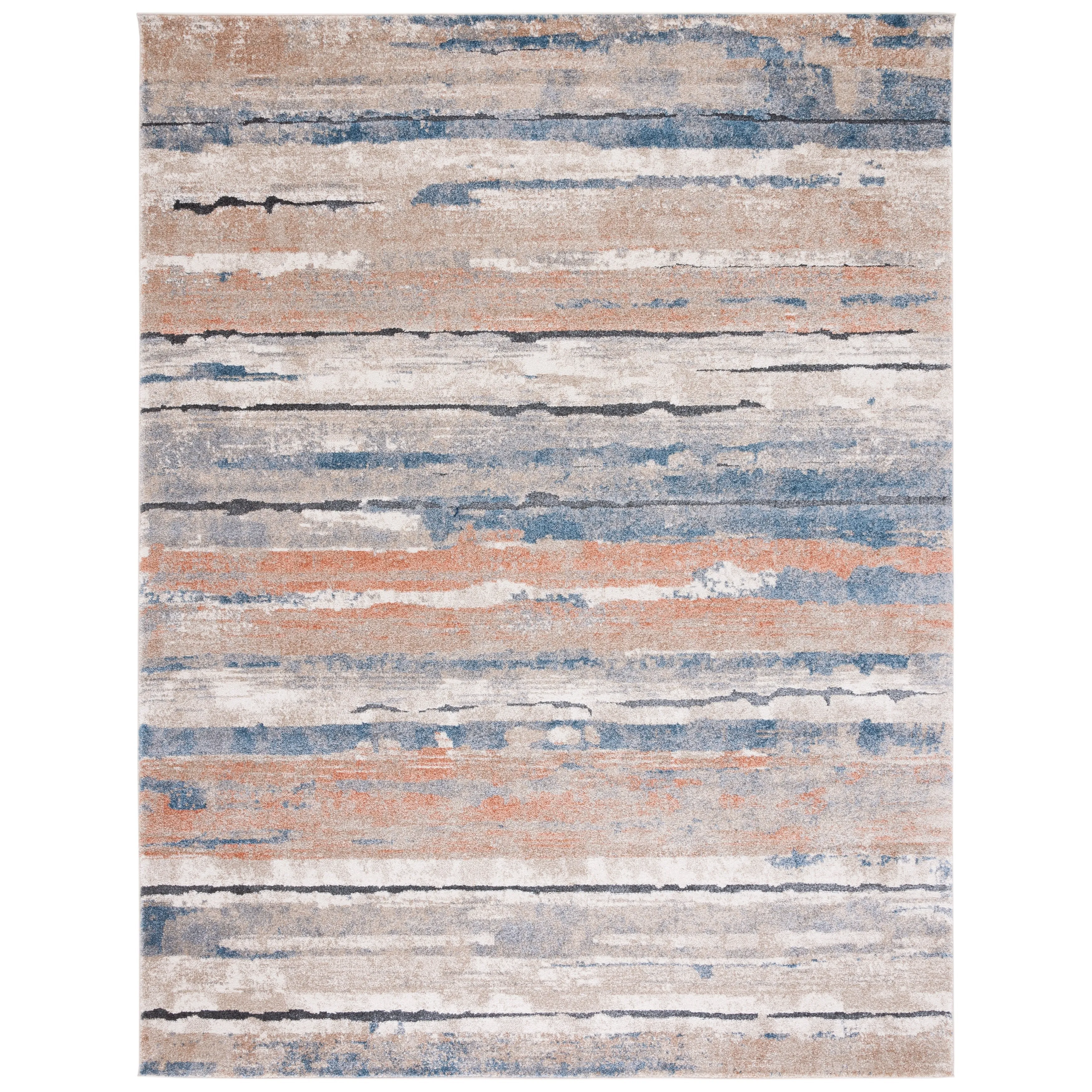 SAFAVIEH Coppertone Thaleia Abstract Distressed Rug