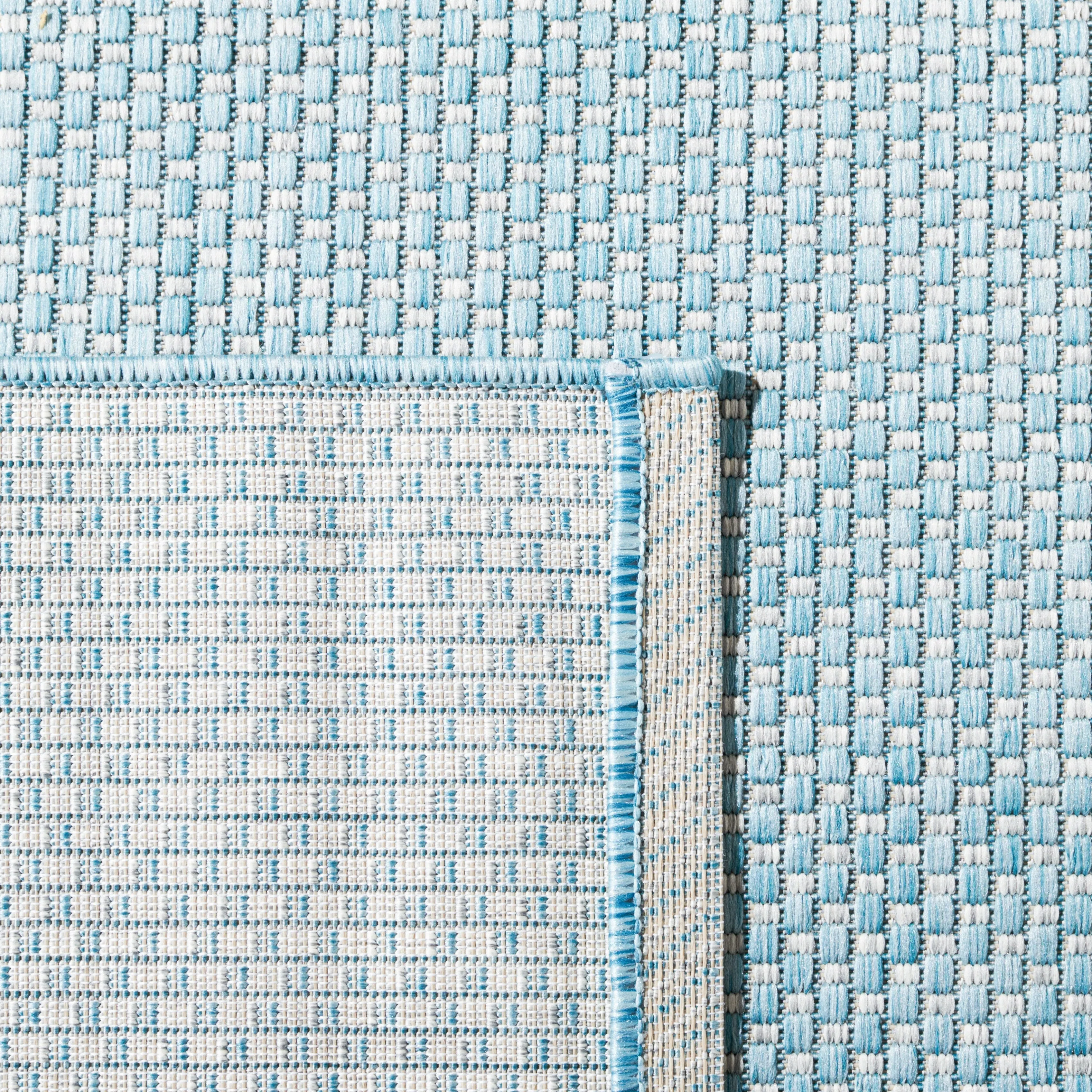 SAFAVIEH Courtyard Begajeta Indoor/Outdoor Waterproof Patio Backyard Rug.