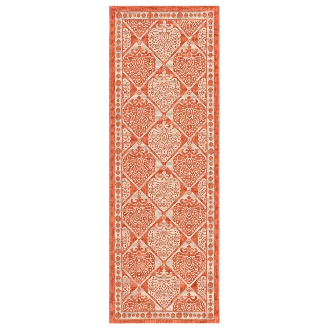 SAFAVIEH Courtyard Birgit Indoor/ Outdoor Waterproof Patio Backyard Rug